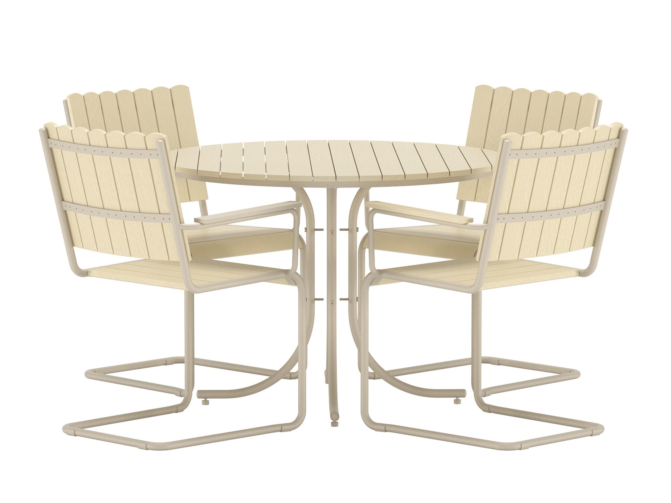 Tafel en stoelen set Dallas 5287