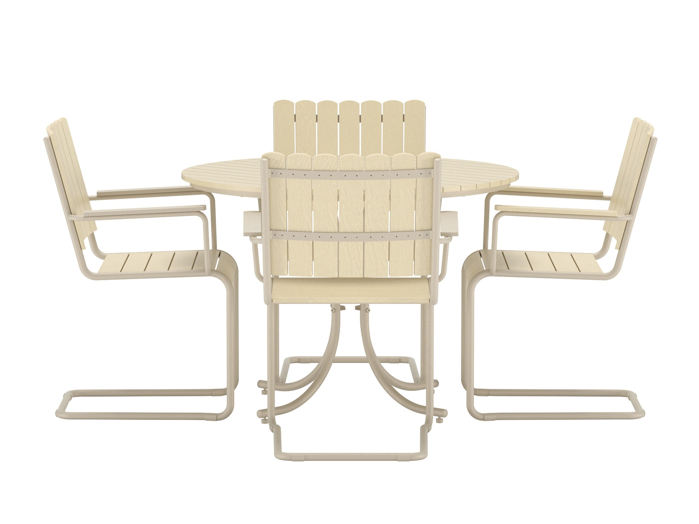 Tafel en stoelen set Dallas 5287