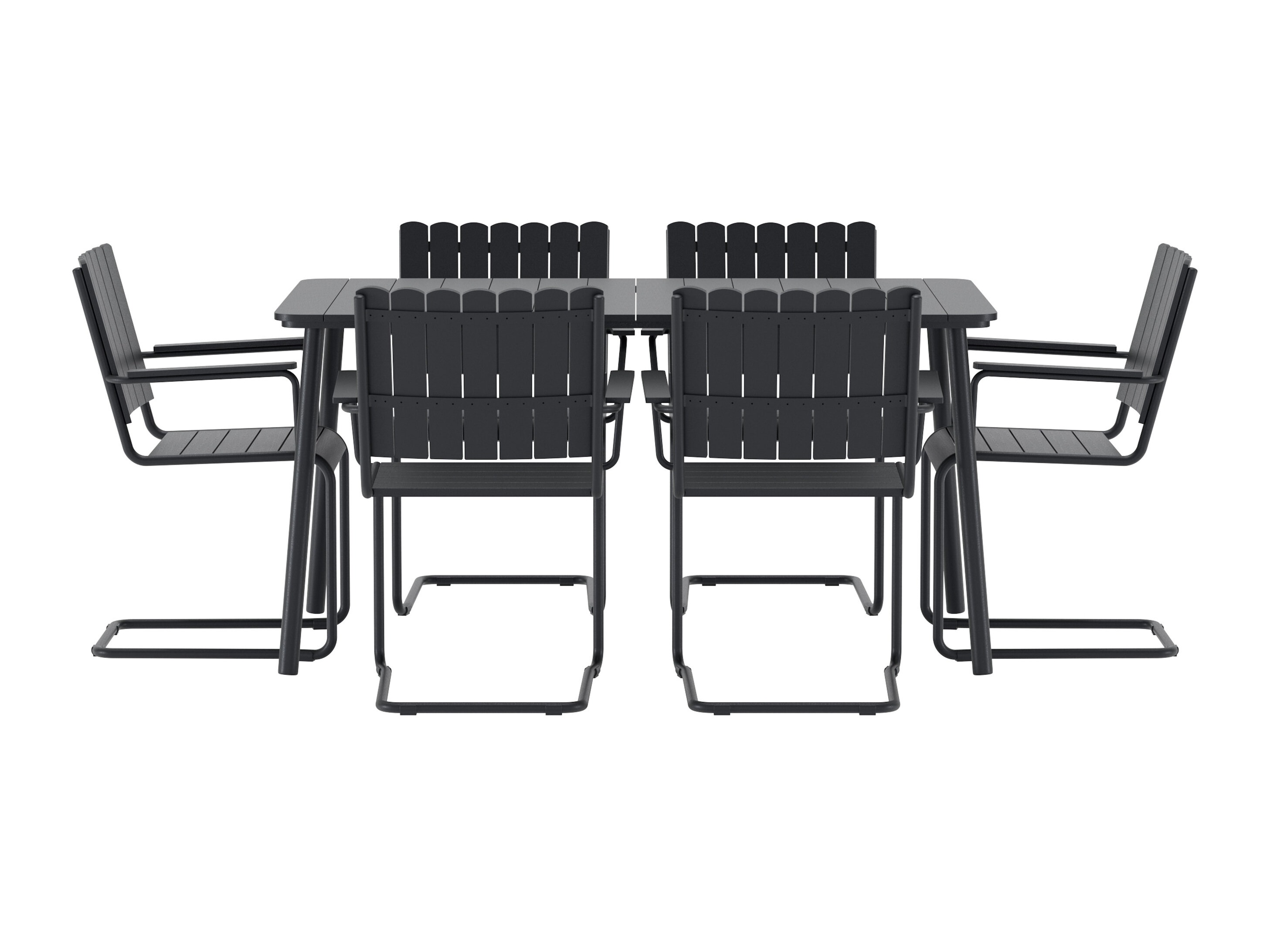 Tafel en stoelen set Dallas 5288