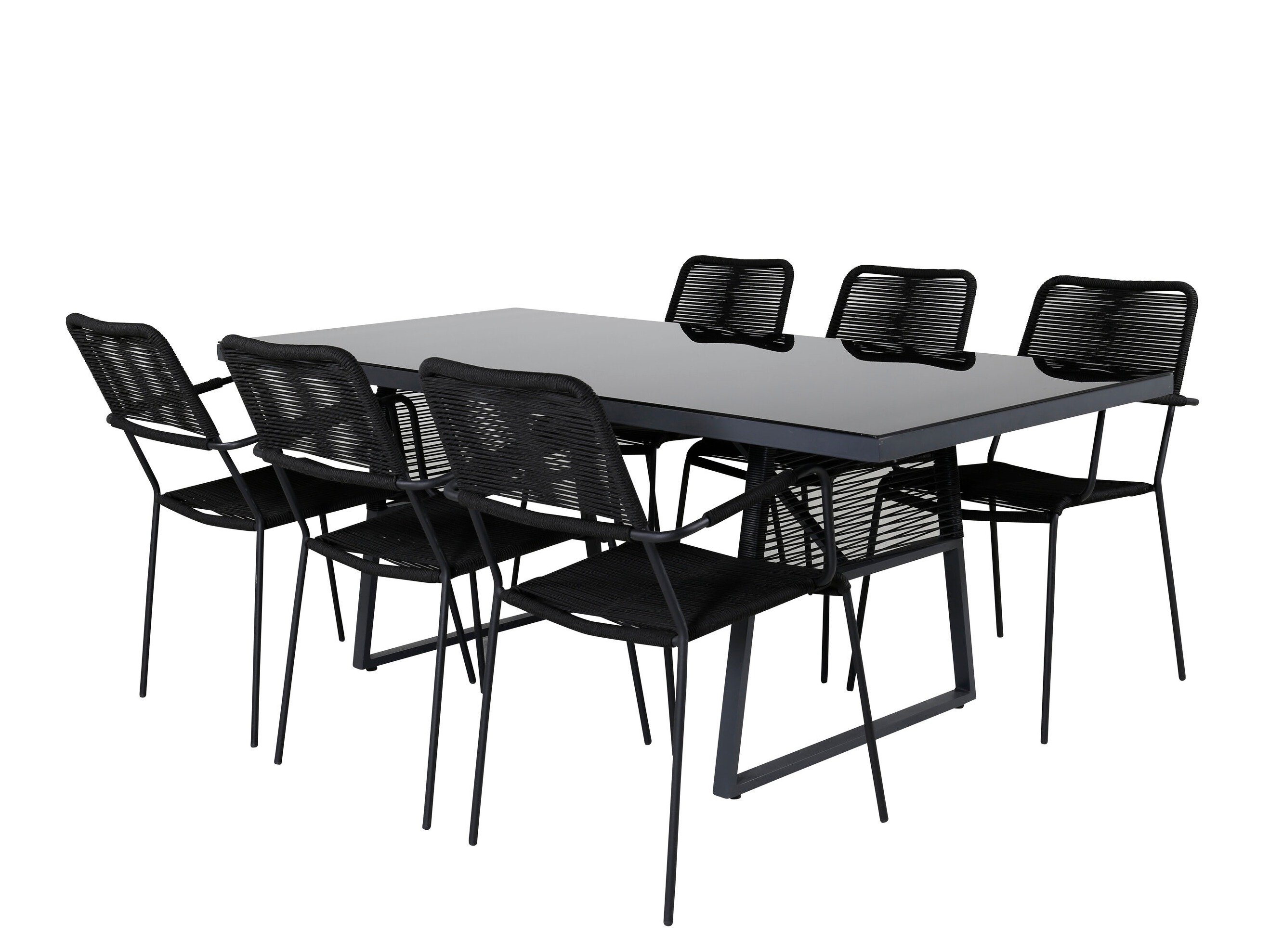 Tafel en stoelen set Dallas 5291