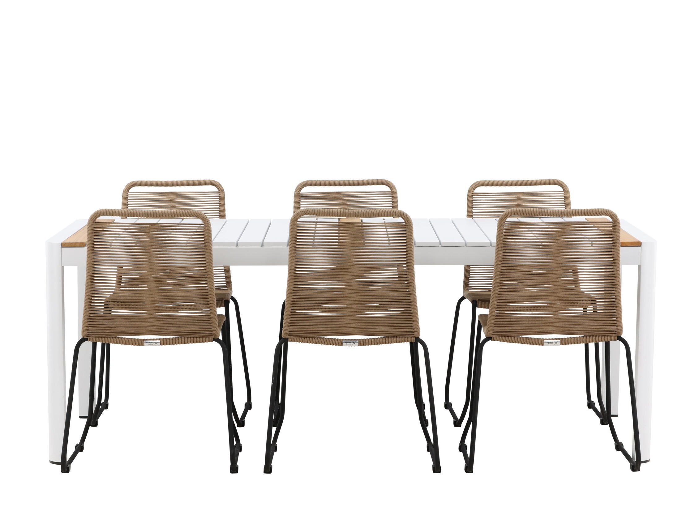 Tafel en stoelen set Dallas 5292