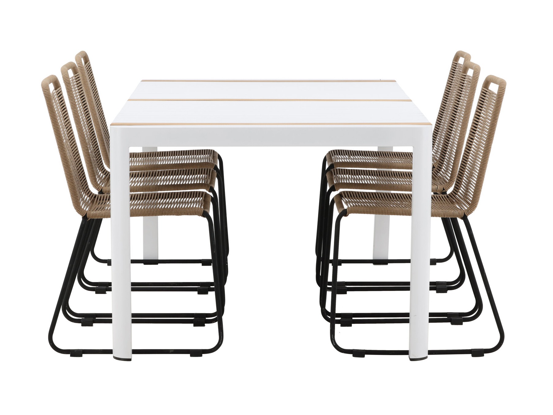 Tafel en stoelen set Dallas 5292
