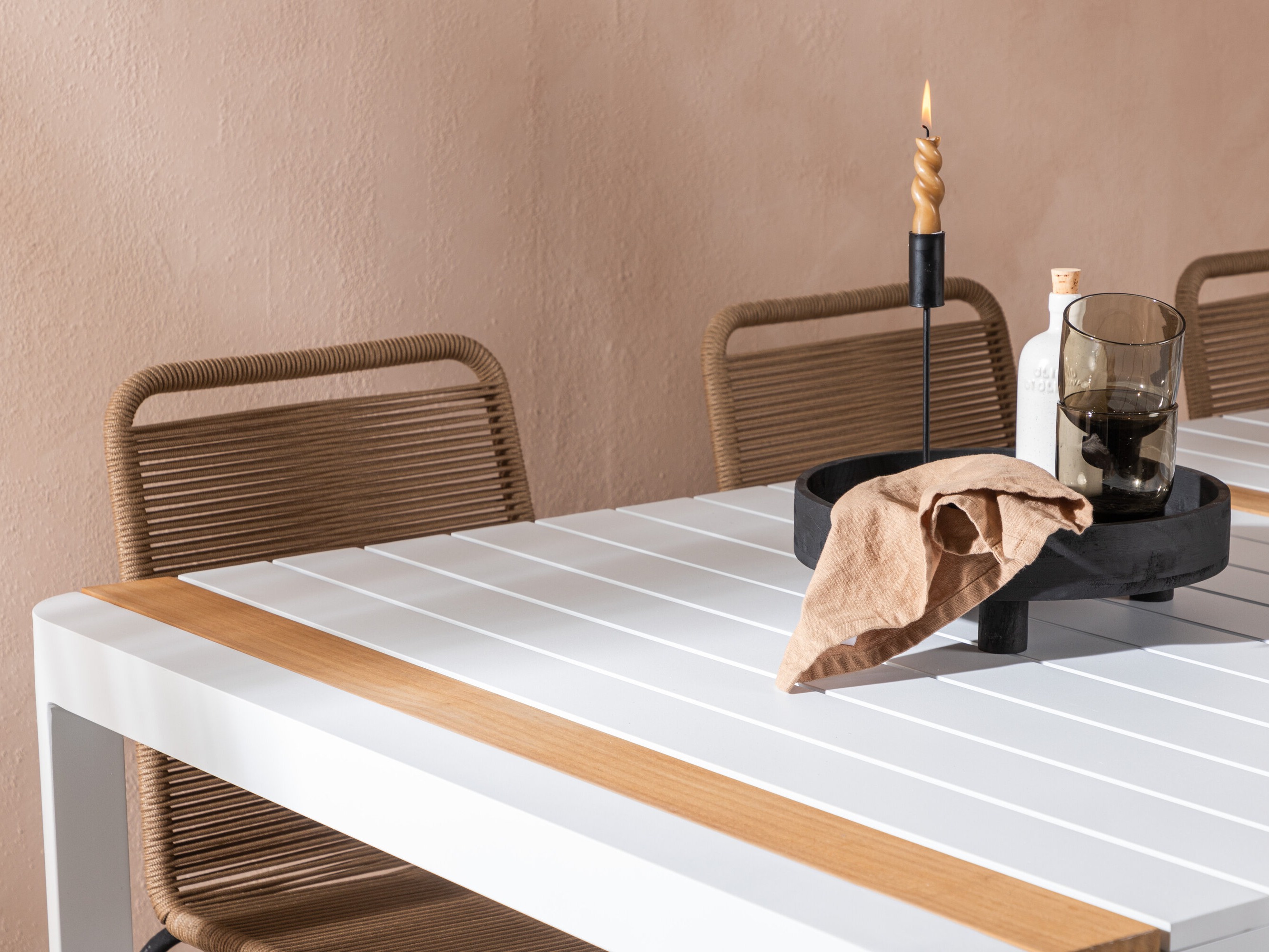 Tafel en stoelen set Dallas 5292