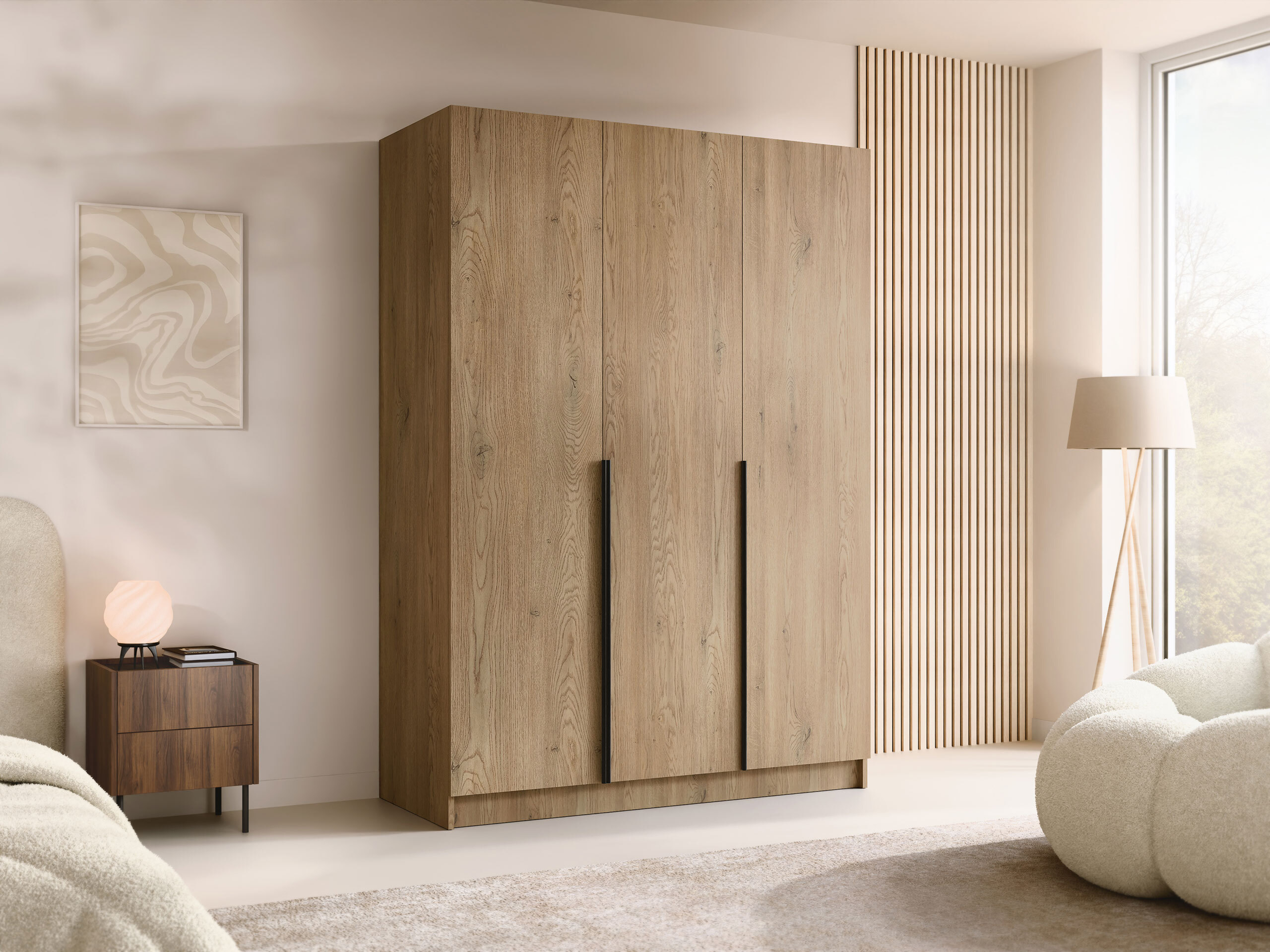 Kledingkast Closico Decoron I (Cremona eiken)