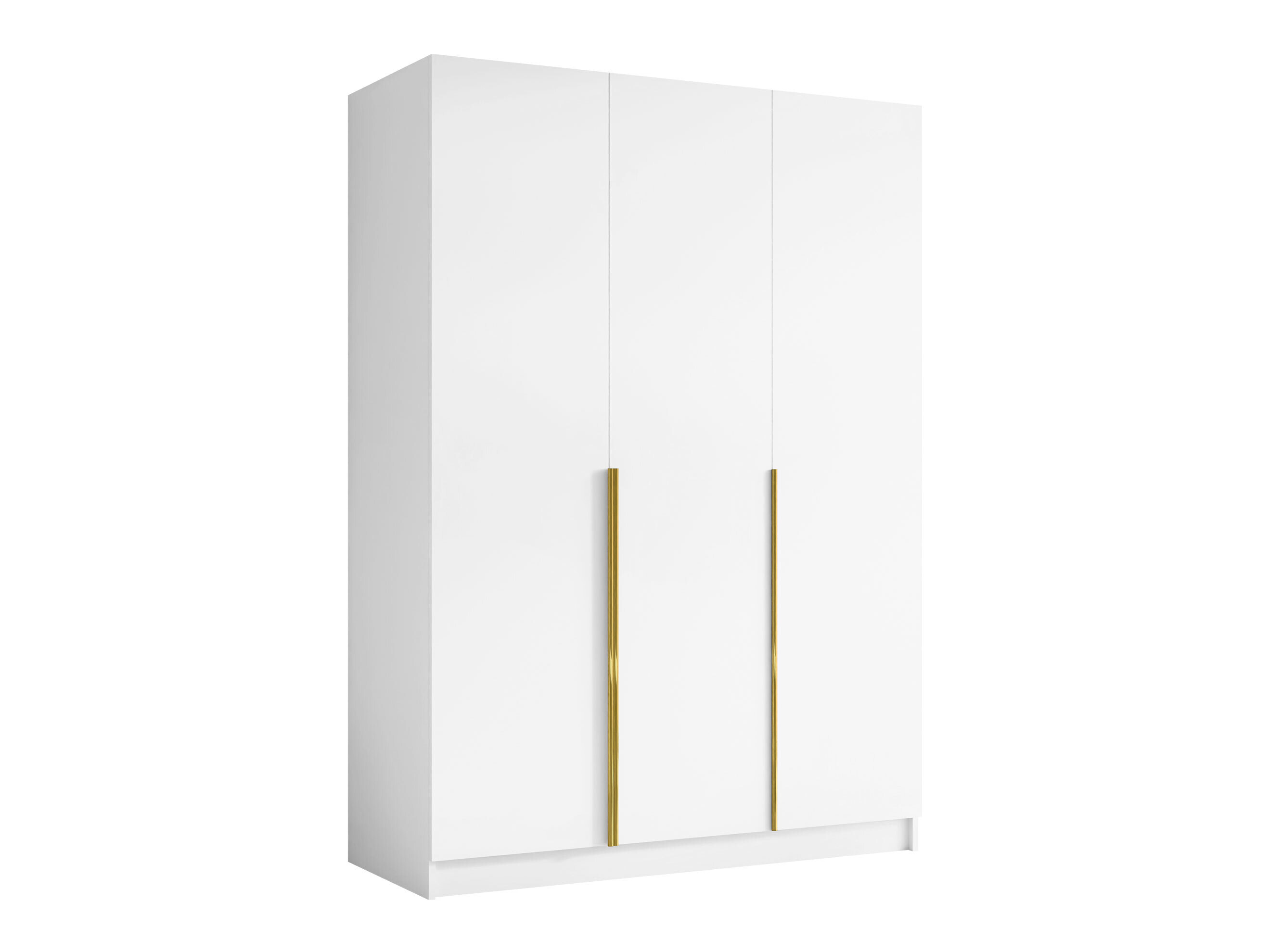 Kledingkast Closico Decoron I (Wit + Gouden)