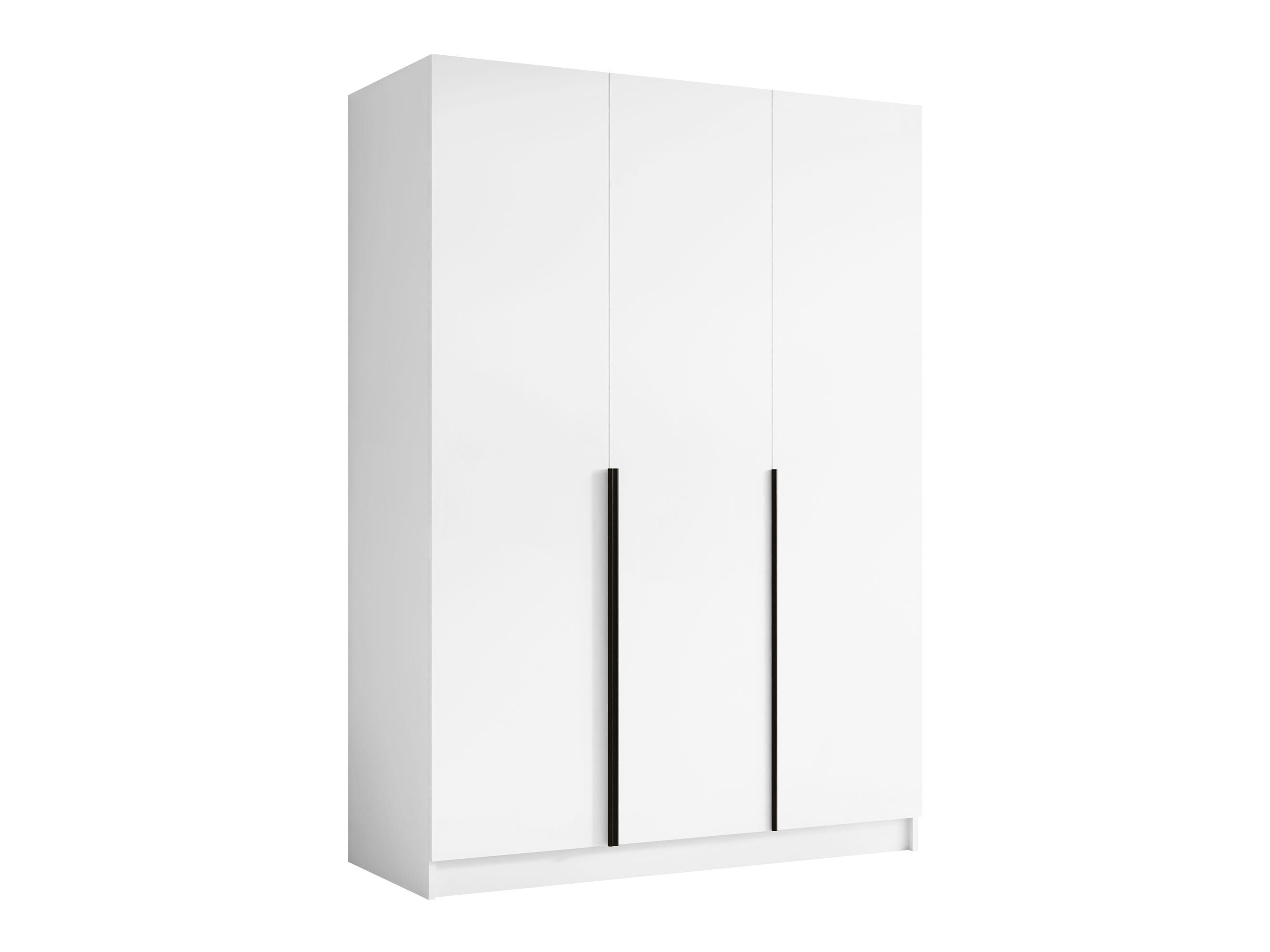 Kledingkast Closico Decoron I (Wit + Zwart)