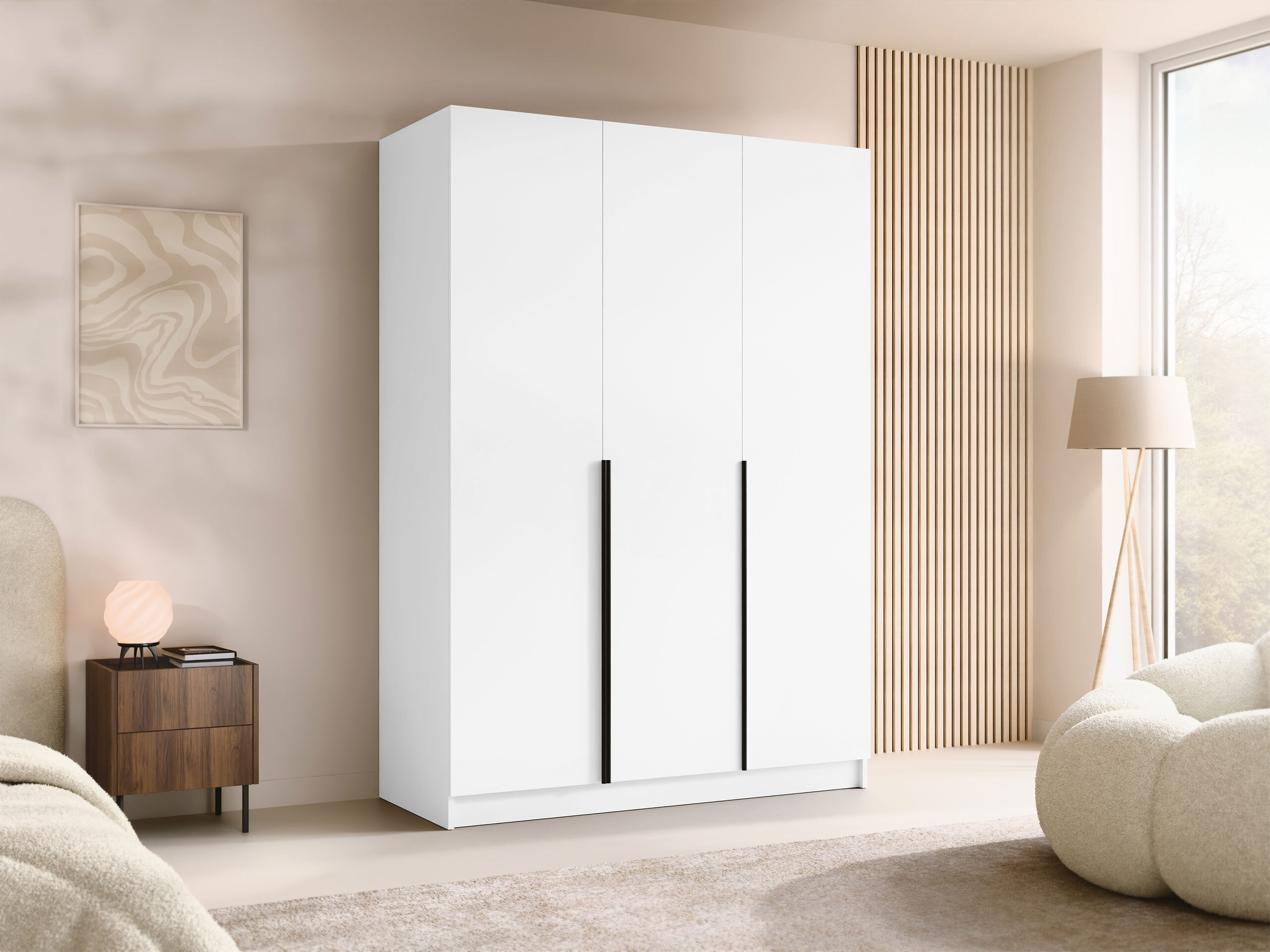 Kledingkast Closico Decoron I (Wit)