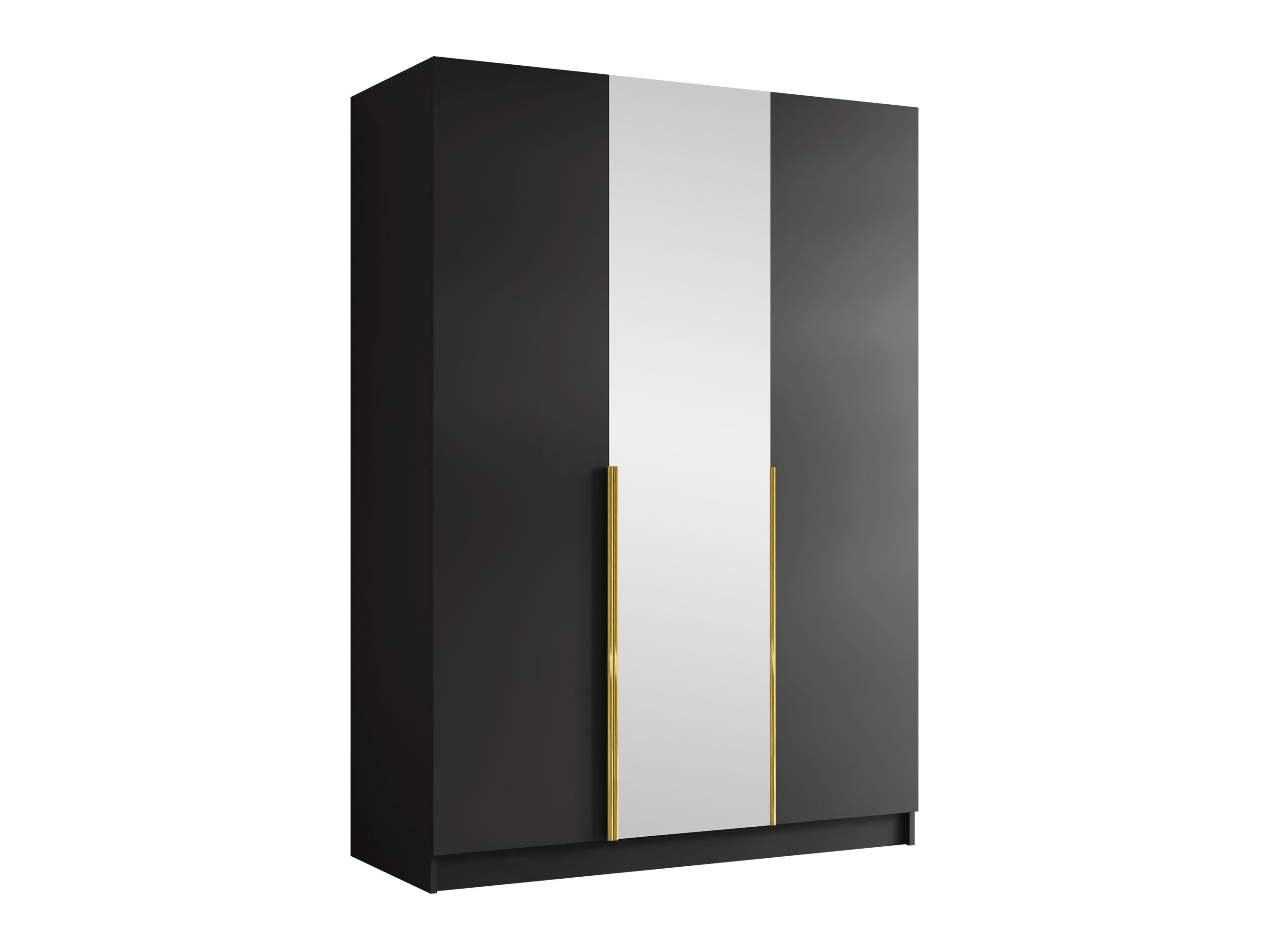 Kledingkast Closico Decoron II (Zwart)