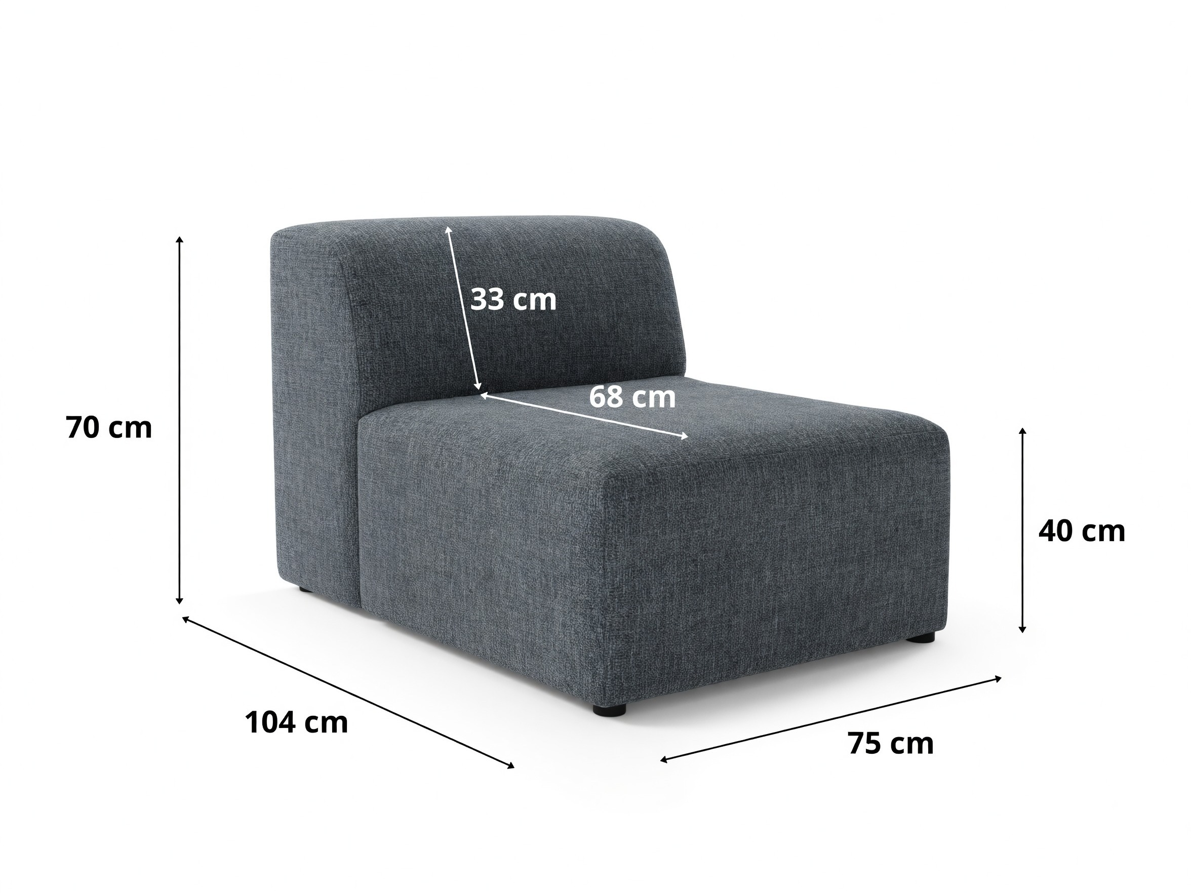 Modulaire fauteuil Lutivi 105 (Imo 10)