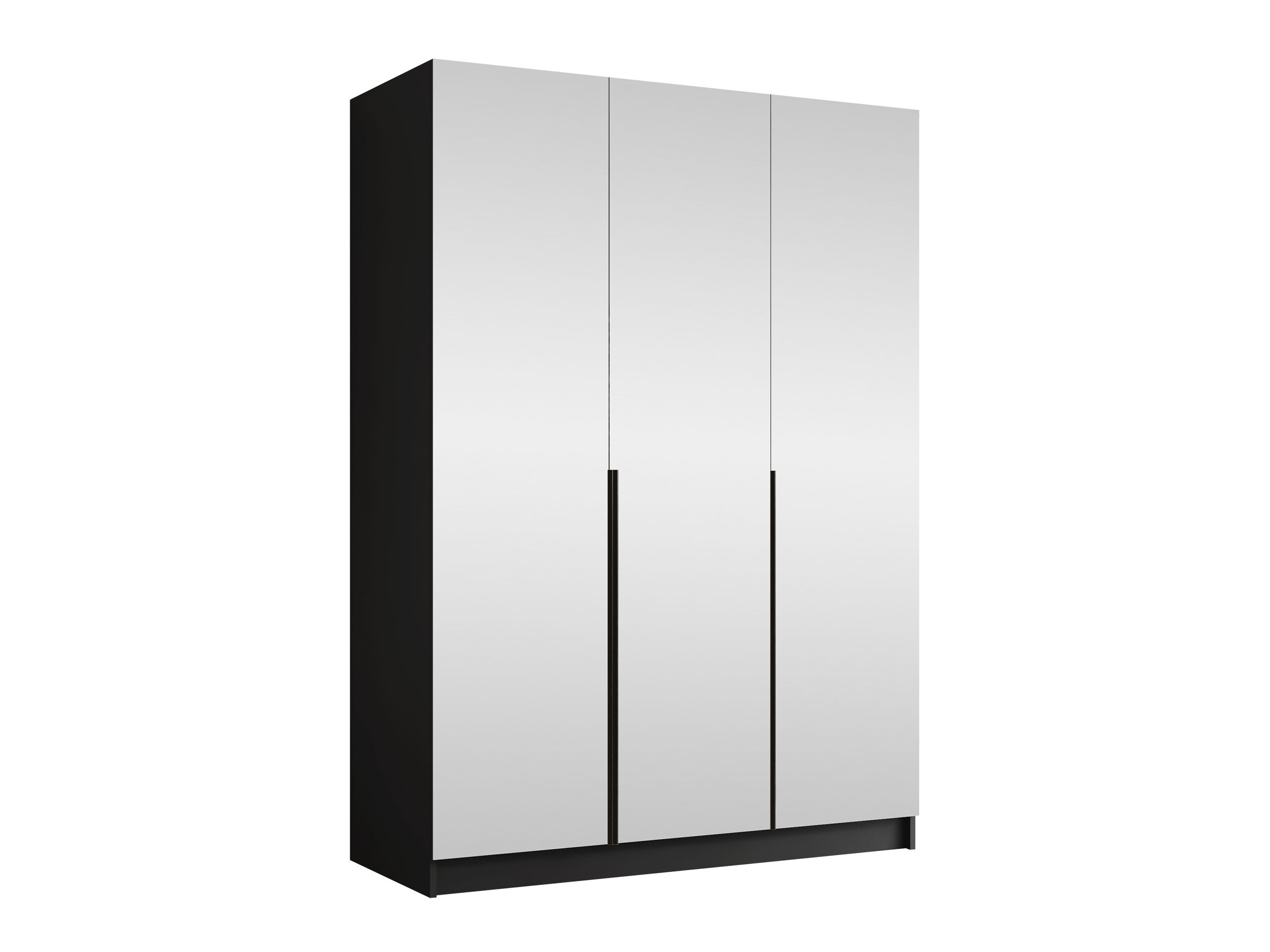 Kledingkast Closico Decoron III (Zwart)
