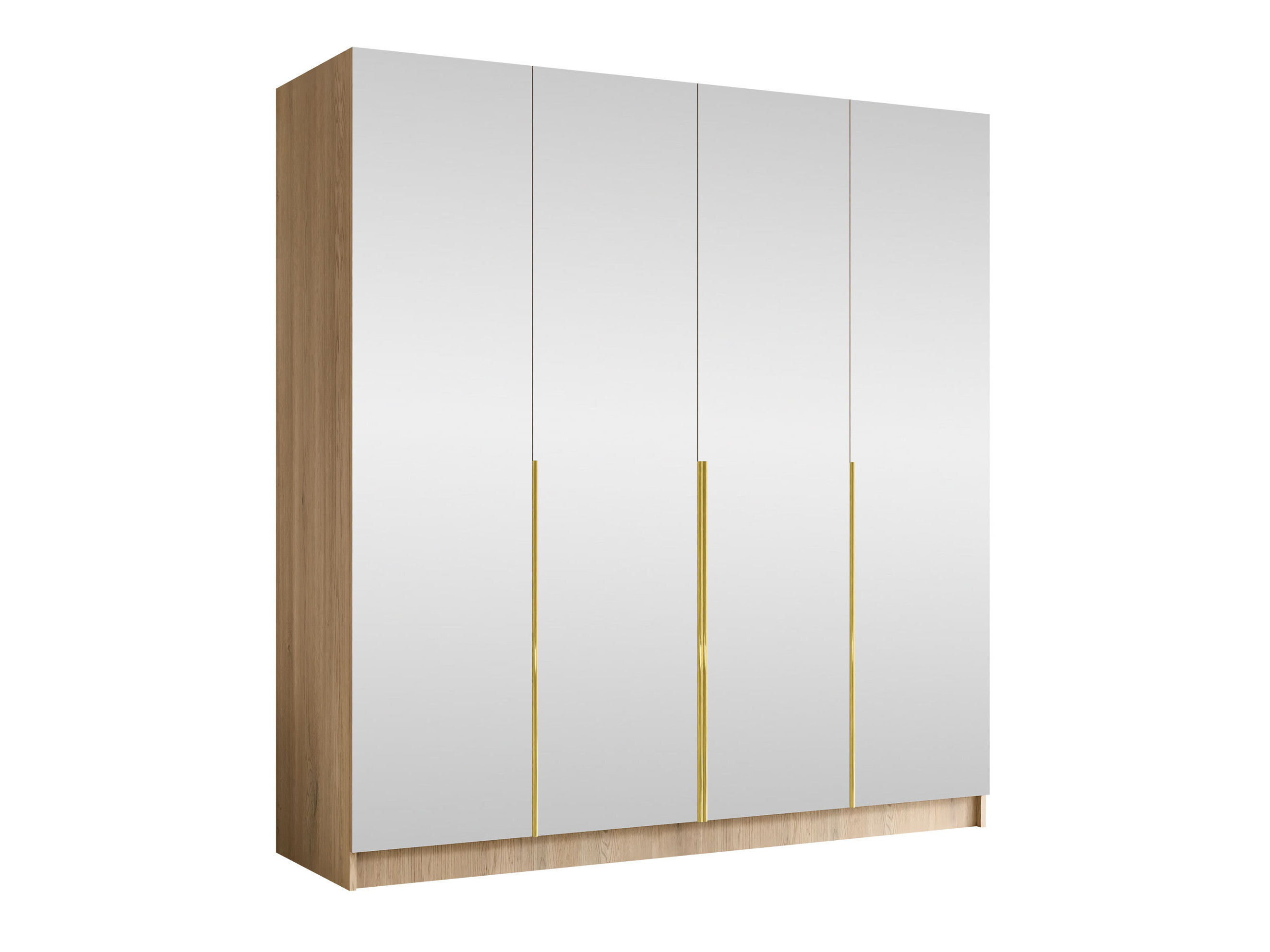 Kledingkast Closico Navor III (Cremona eiken)