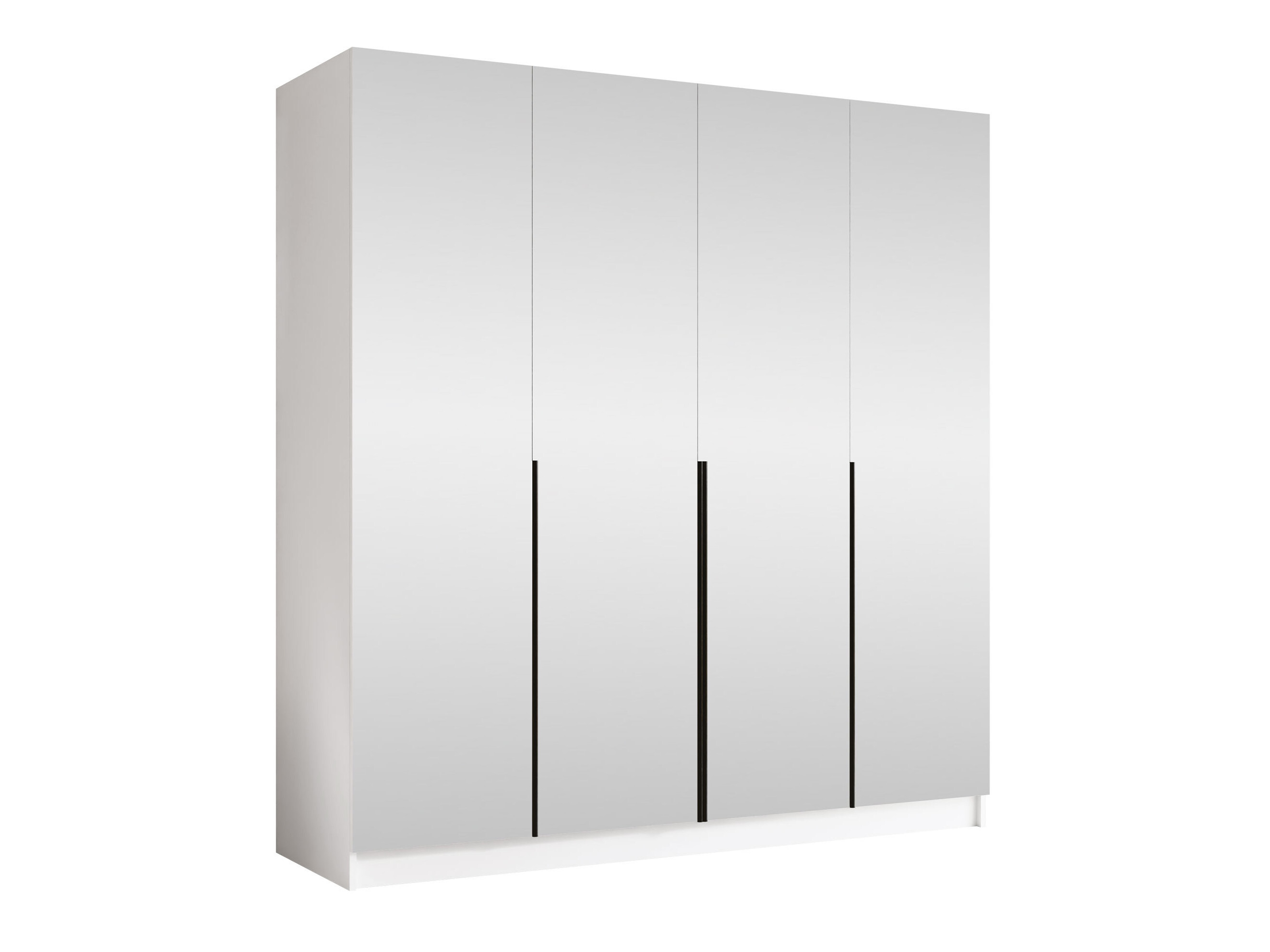 Kledingkast Closico Navor III (Wit)