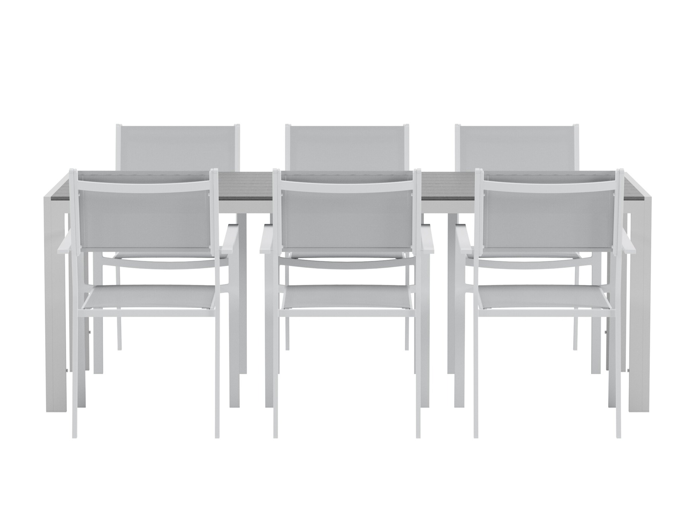 Tafel en stoelen set Dallas 5301