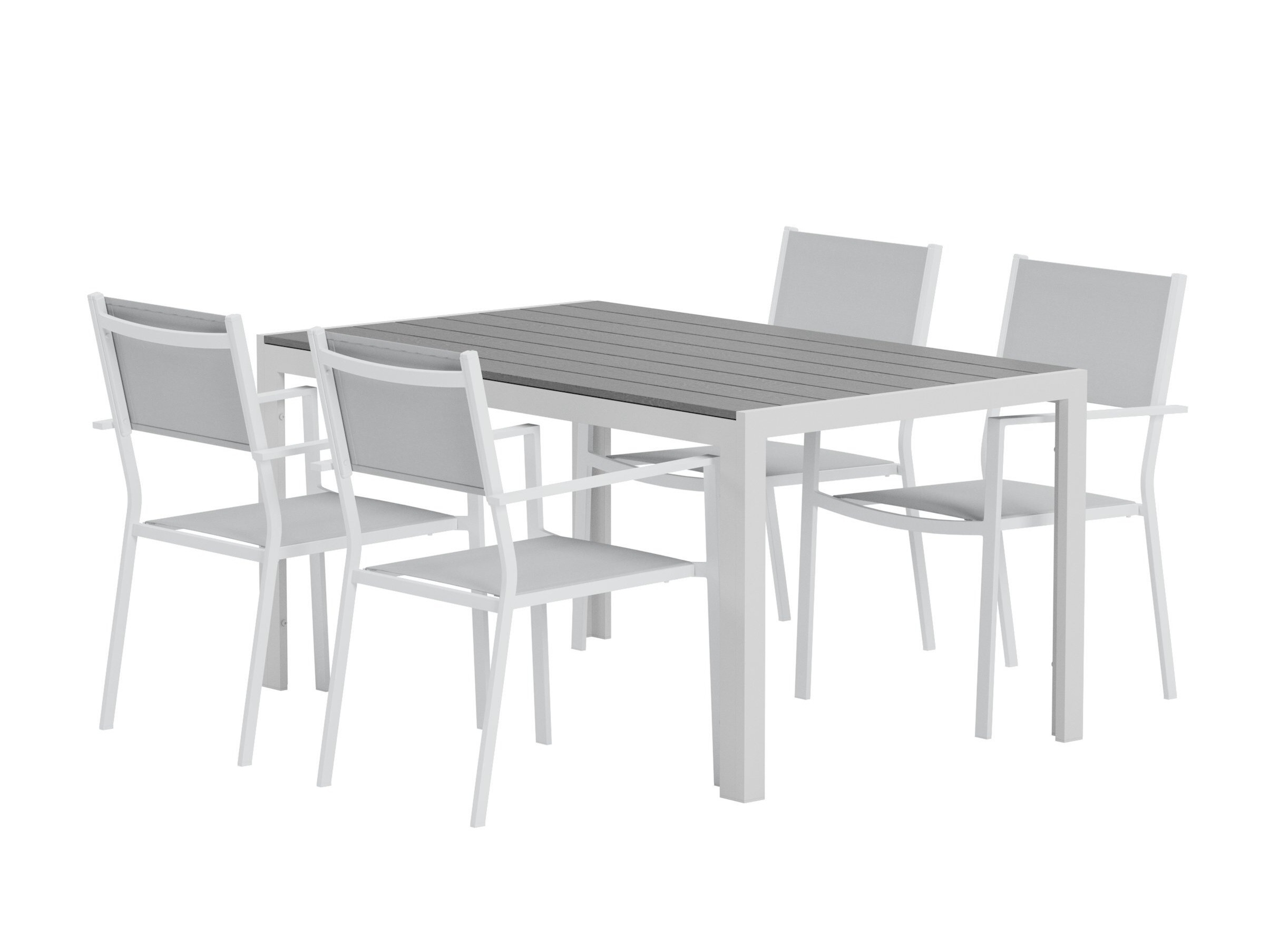 Tafel en stoelen set Dallas 5303