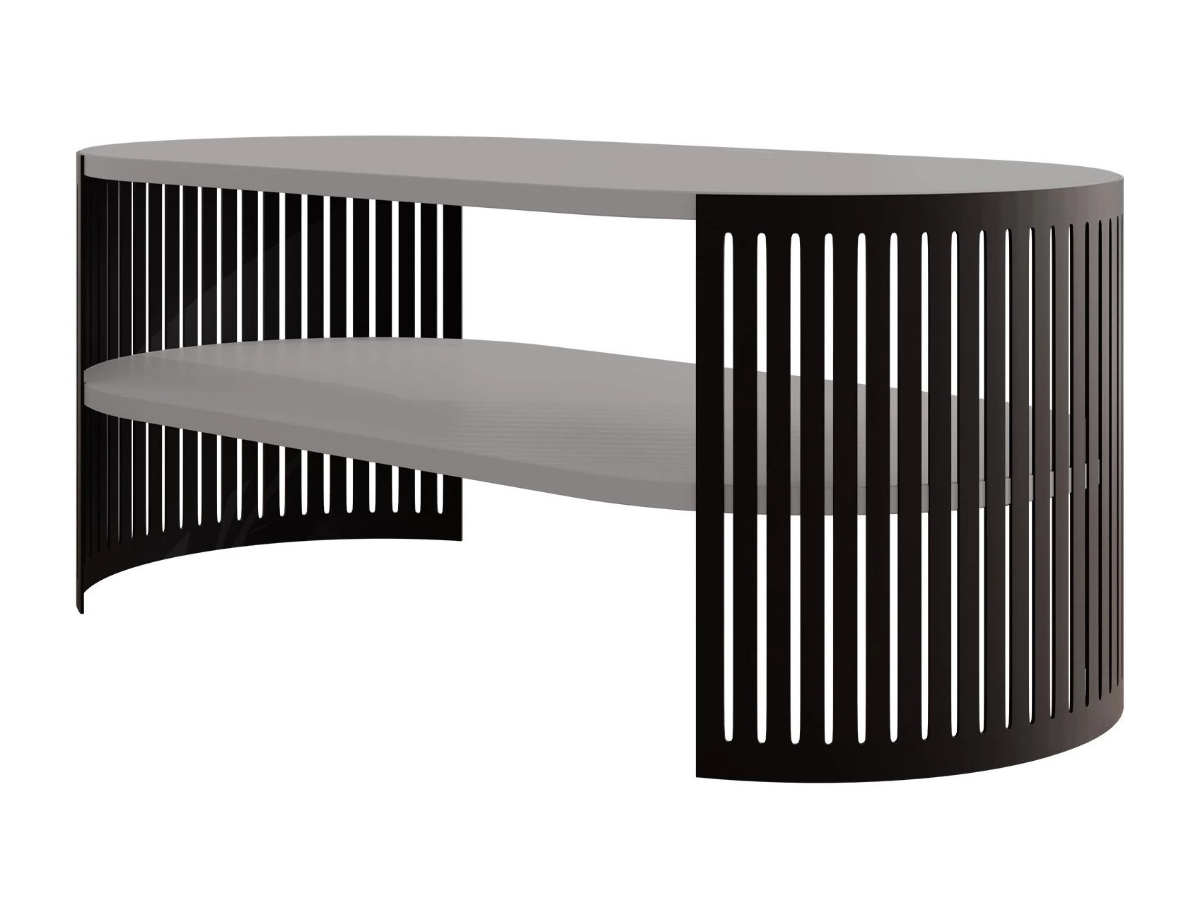 Salontafel Civer III (Zwart + Grafiet)