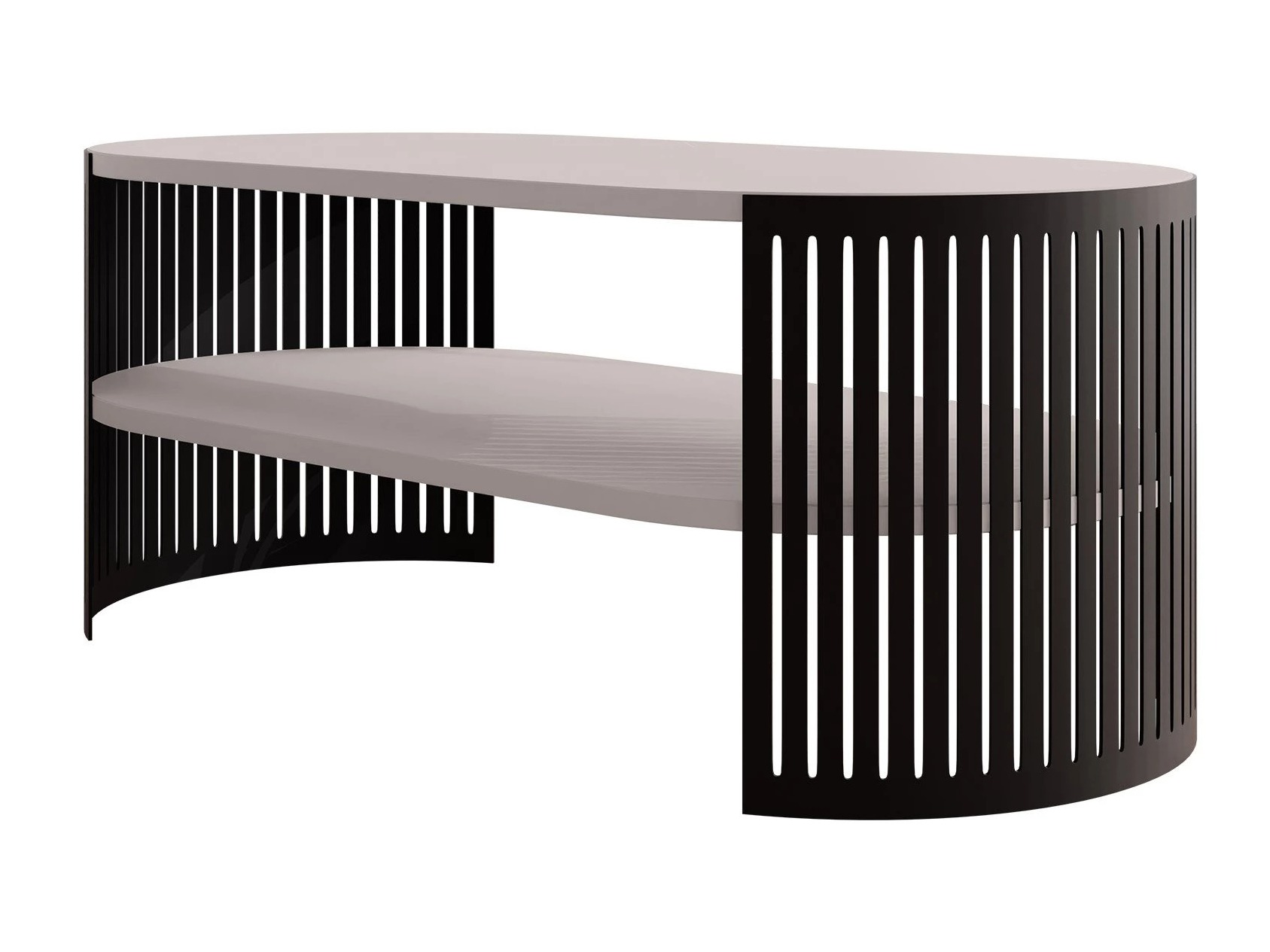 Salontafel Civer III (Zwart + Kasjmier)
