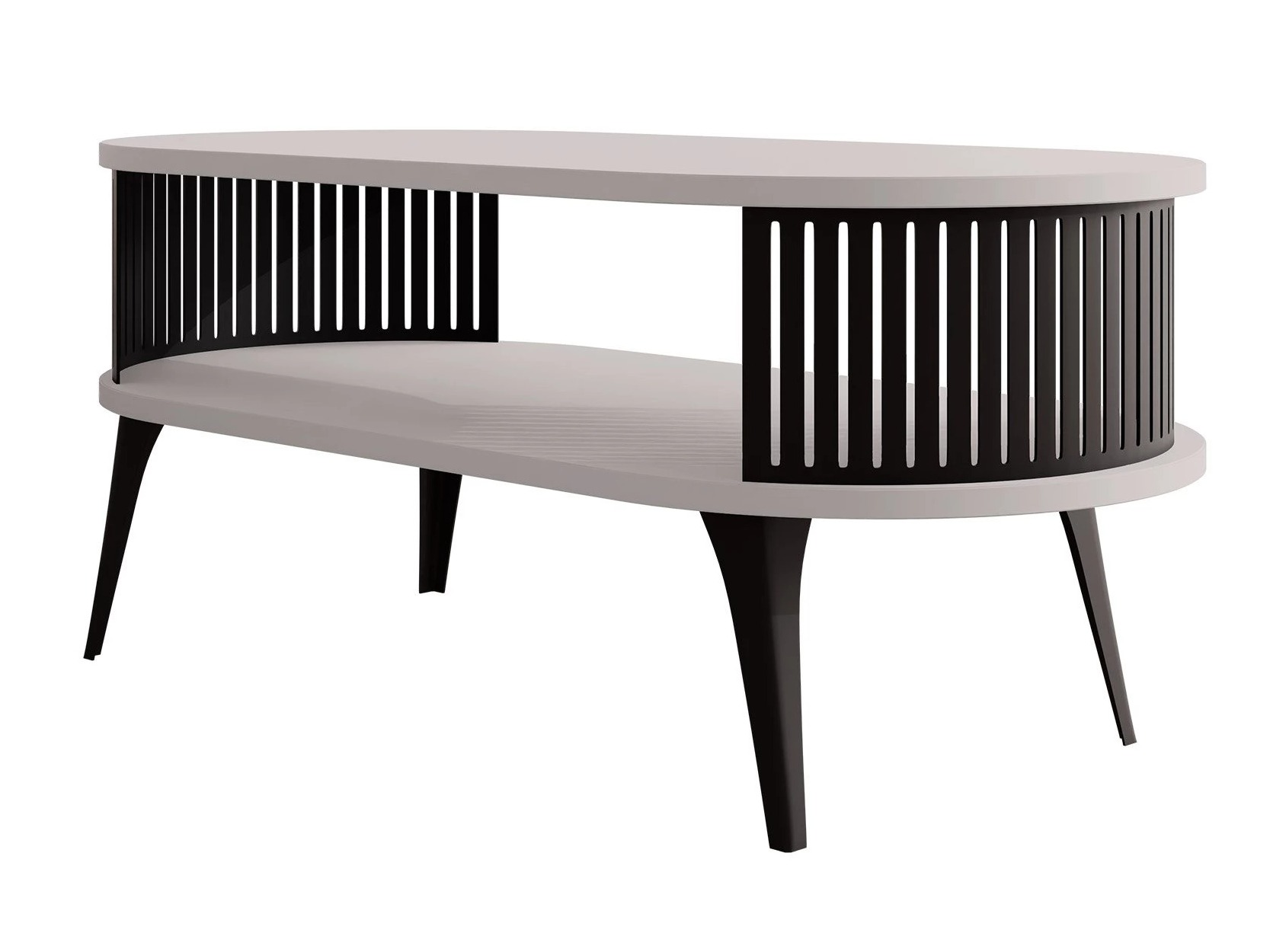 Salontafel Vitum III (Zwart + Kasjmier)