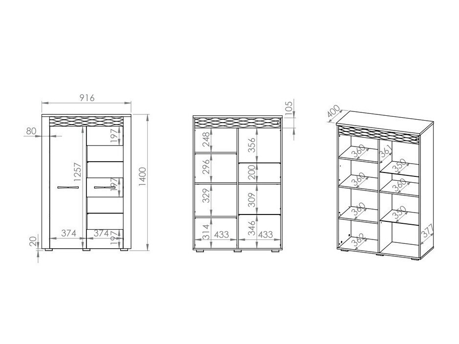 Dressoir Flonole 104