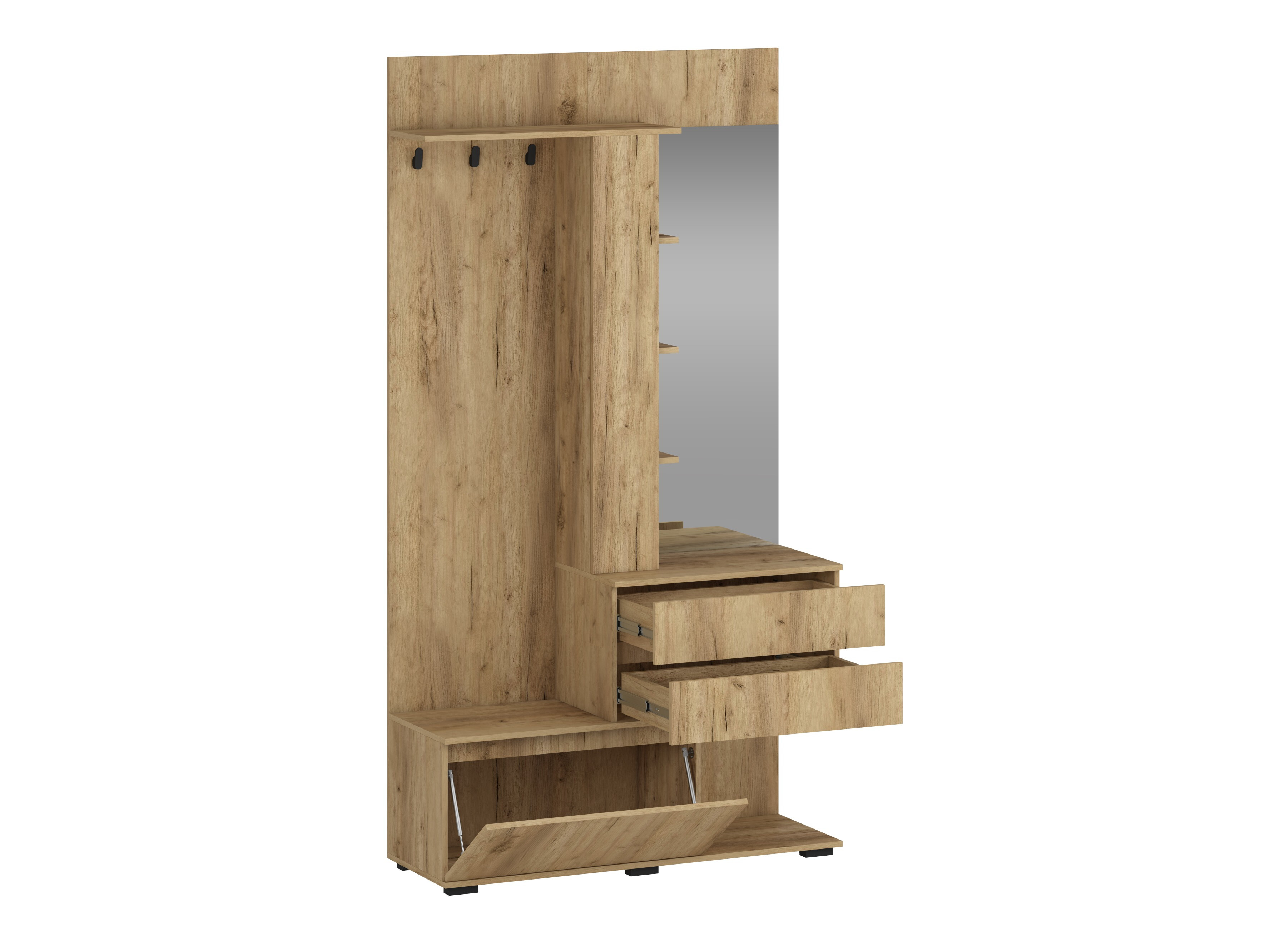 Gangmeubelset Houston 2123 (Gouden eik)