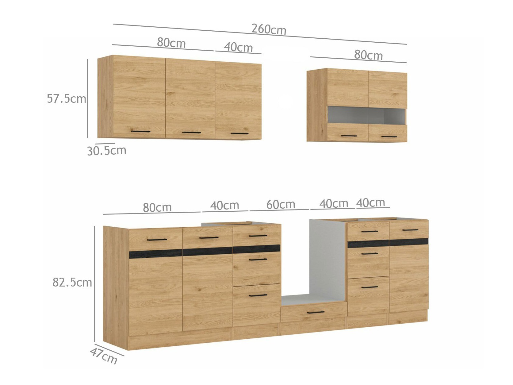 Modulaire keukenset Berna 120
