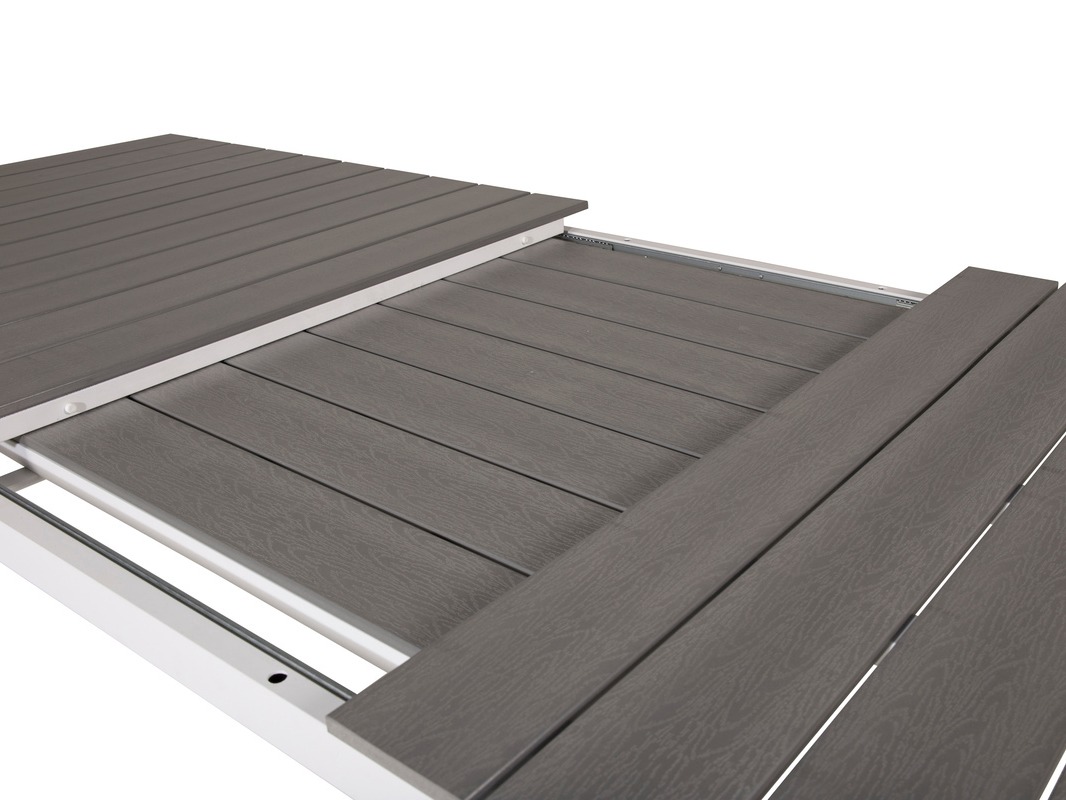 Outdoor tafel Dallas 668 (Grijs + Wit)
