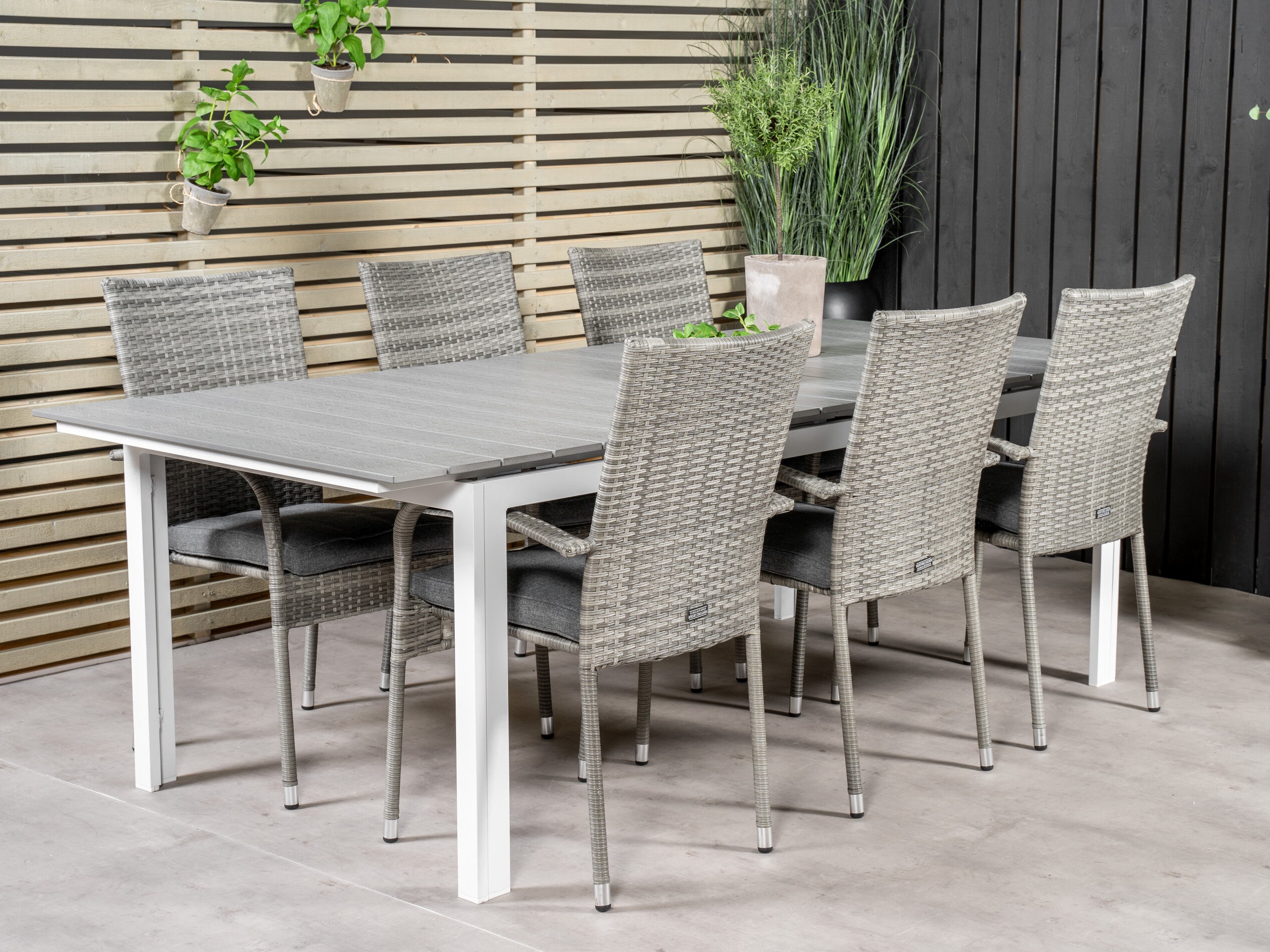 Tafel en stoelen set Dallas 5308