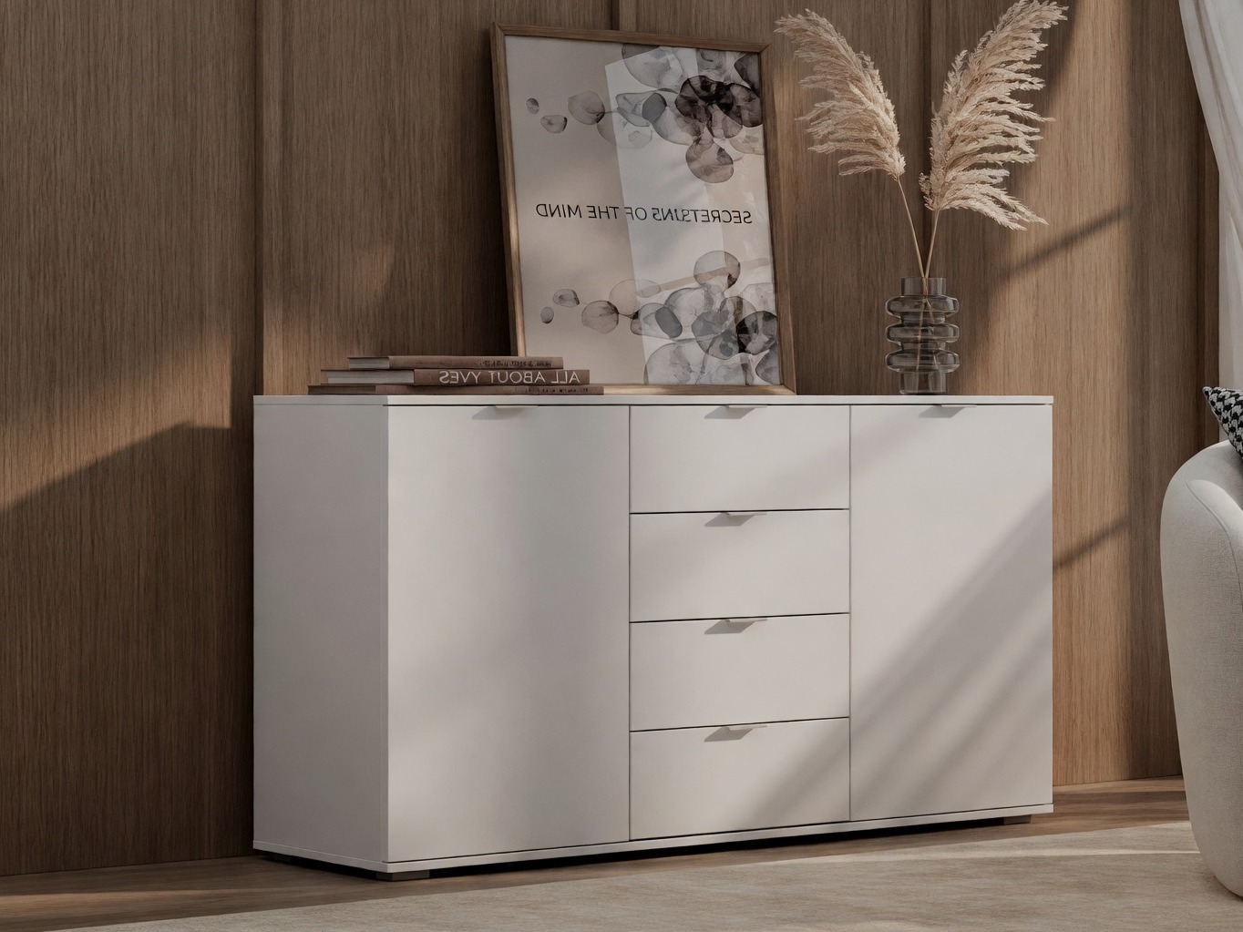 Ladekast Bristol 240 (Wit)