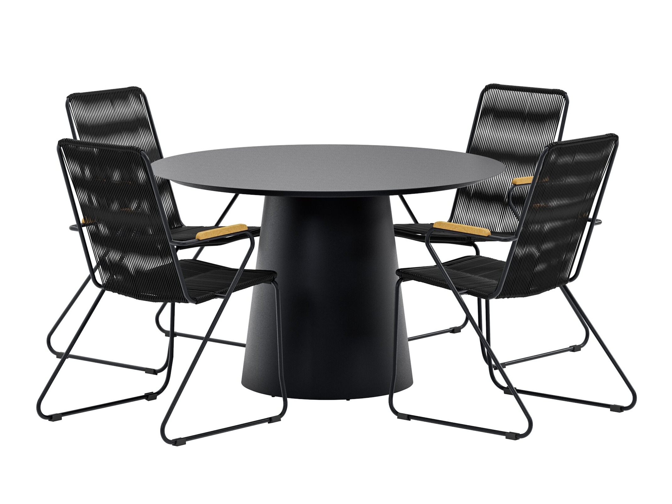 Tafel en stoelen set Dallas 5316