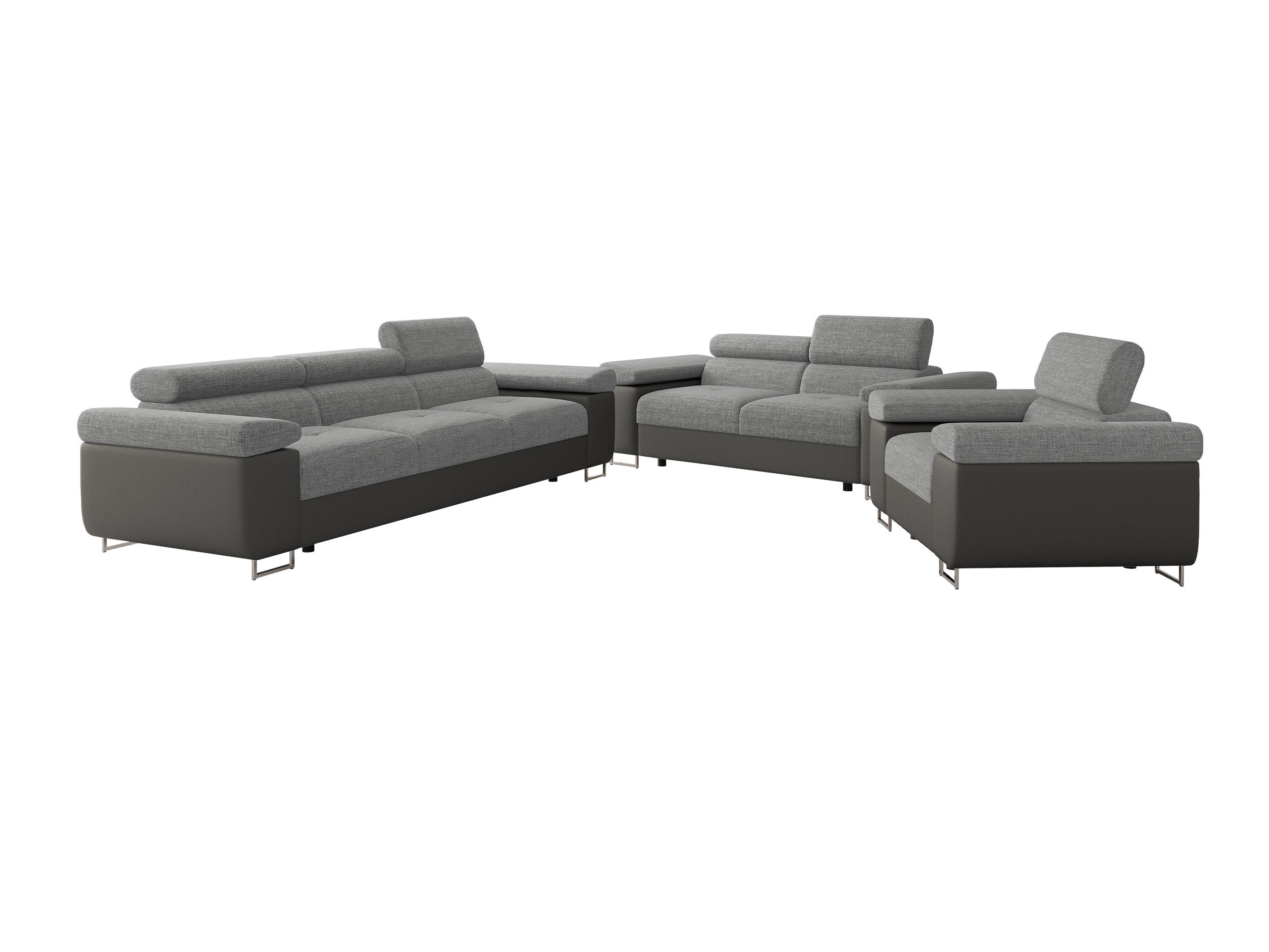 Gestoffeerde meubelset Comfivo Vinetum (Soft 029 + Lux 05)