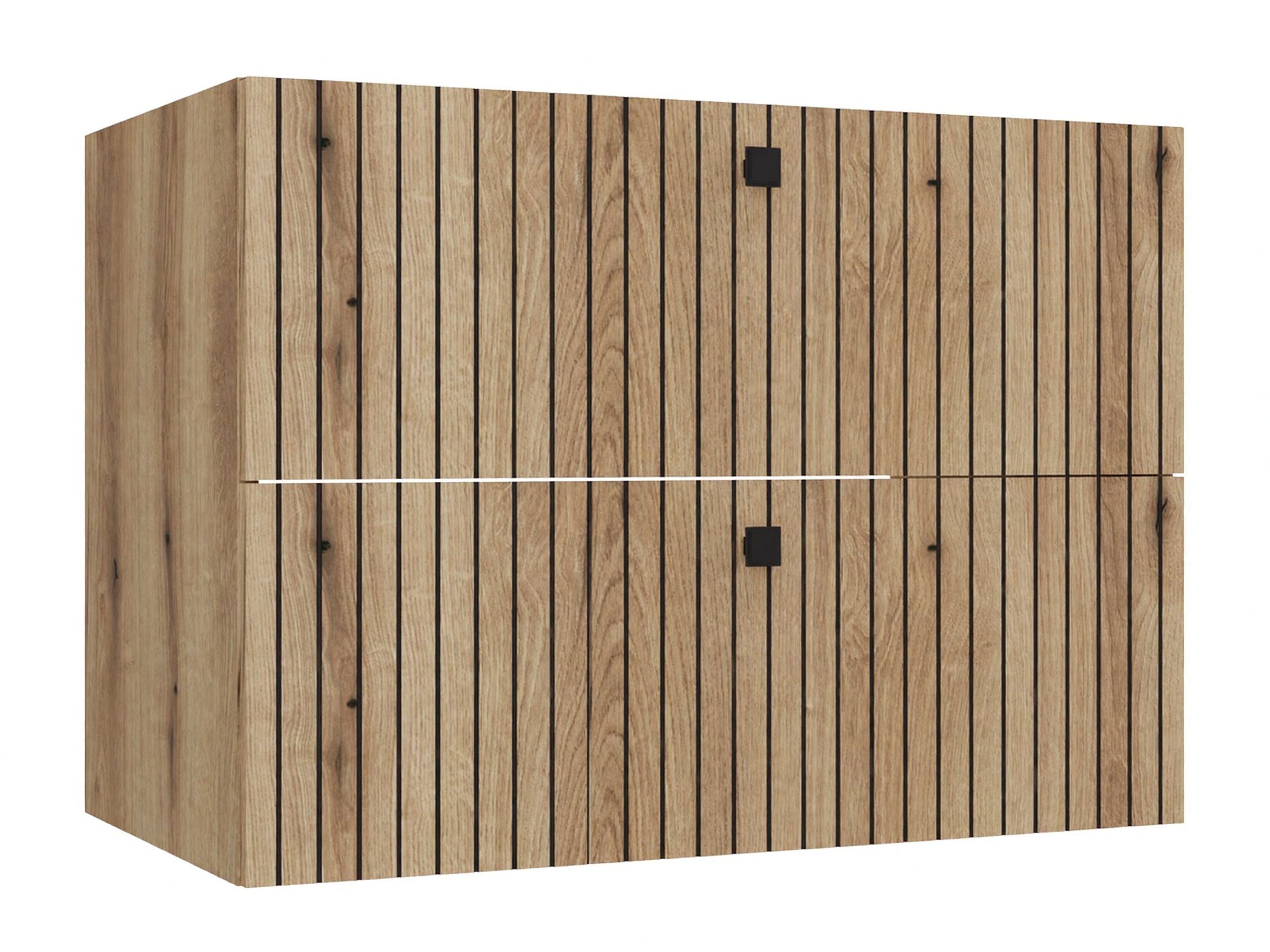 Hangend badkamermeubel voor wastafel Mandeville 315 (Eiken)