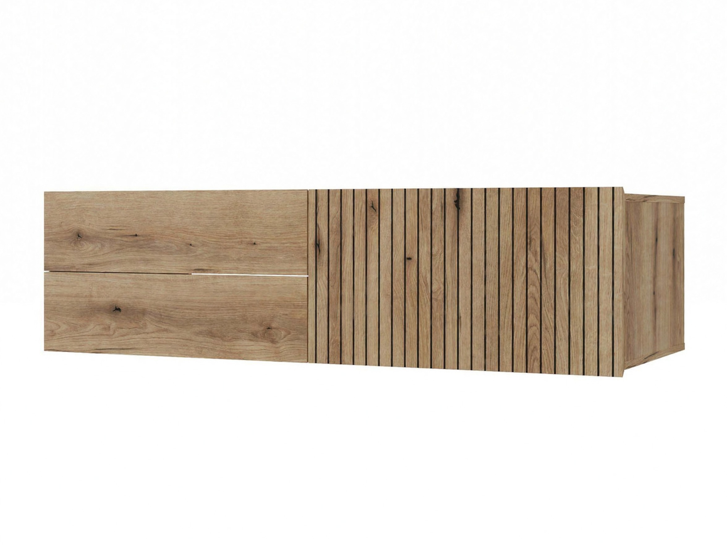 Hangend badkamermeubel voor wastafel Mandeville 363 (Eiken)