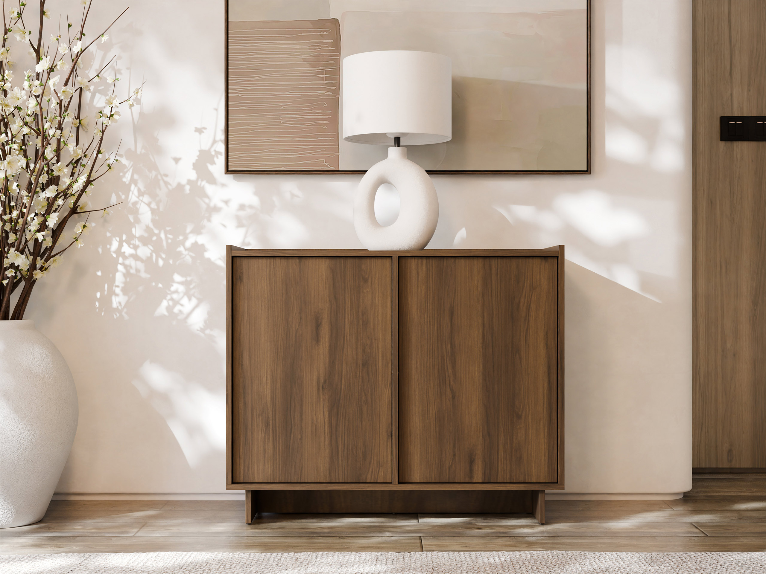 Dressoir Pirum II (Notenhout)