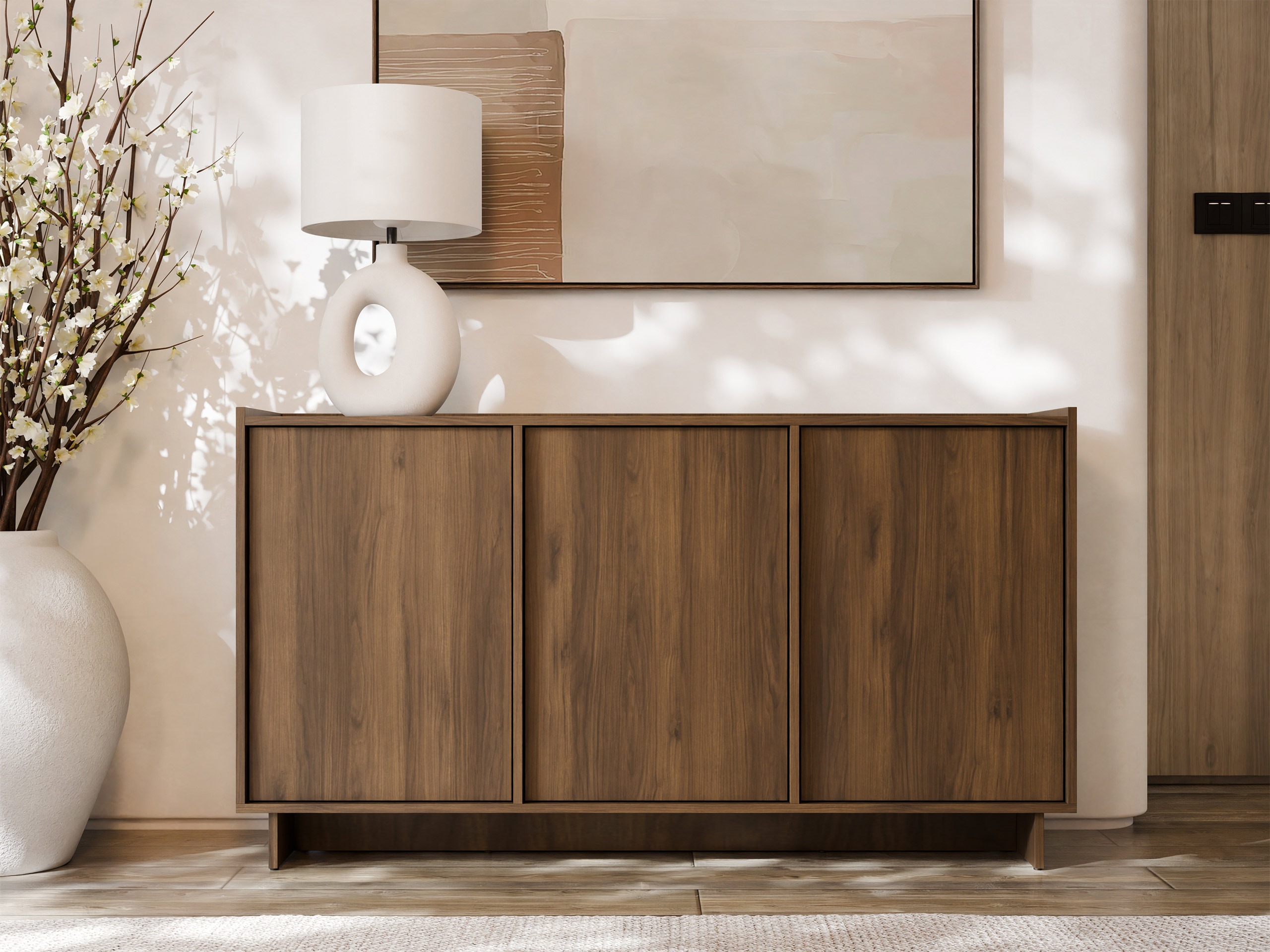 Dressoir Pirum (Notenhout)