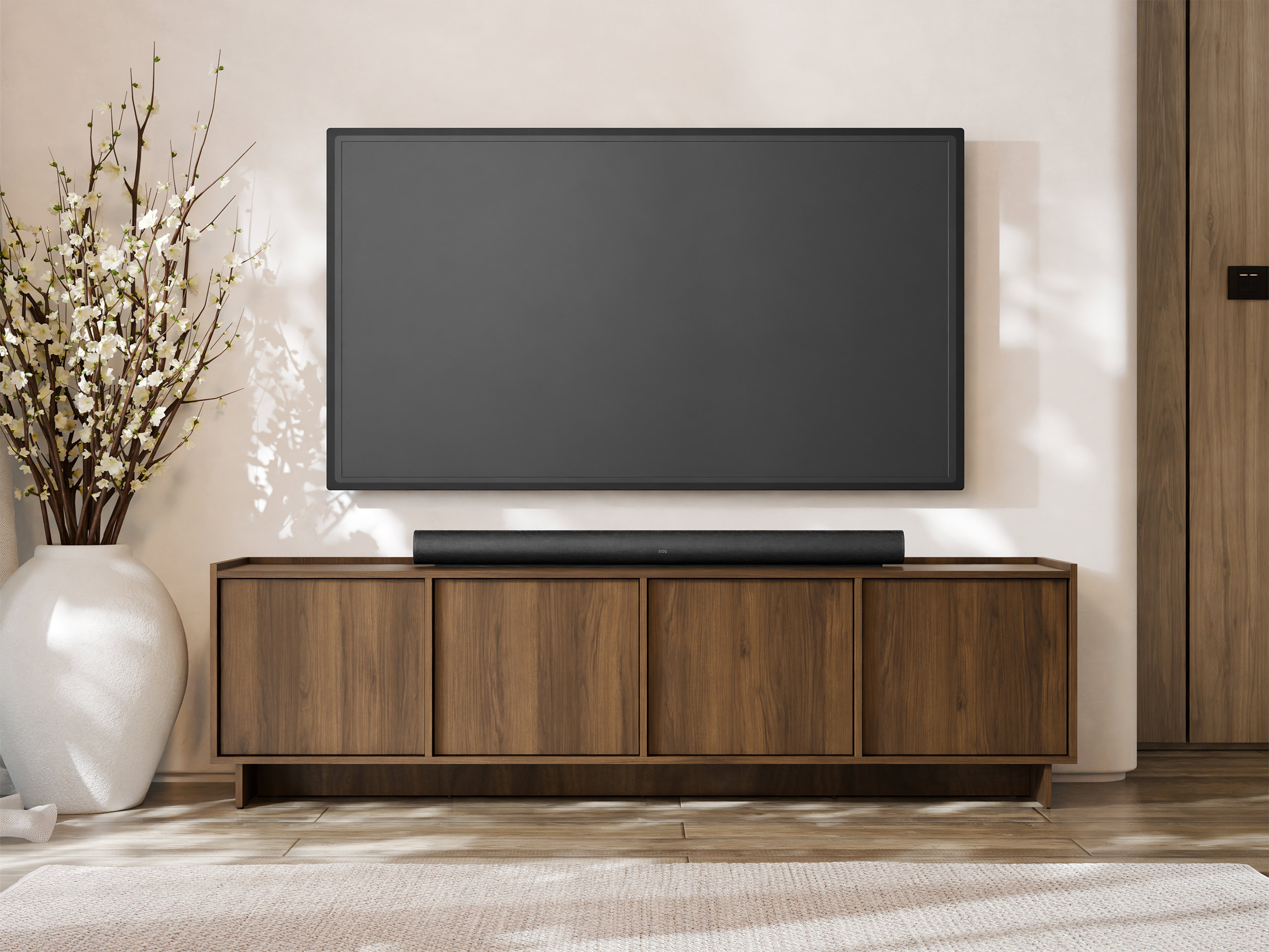TV-meubel Pirum (Notenhout)