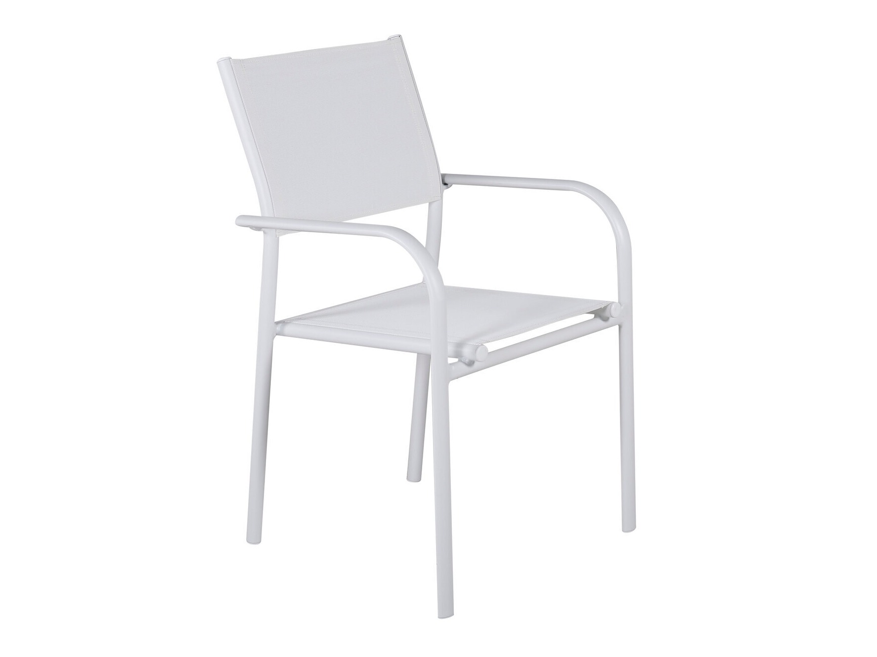 Tafel en stoelen set Dallas 5318 (Wit + Teak)