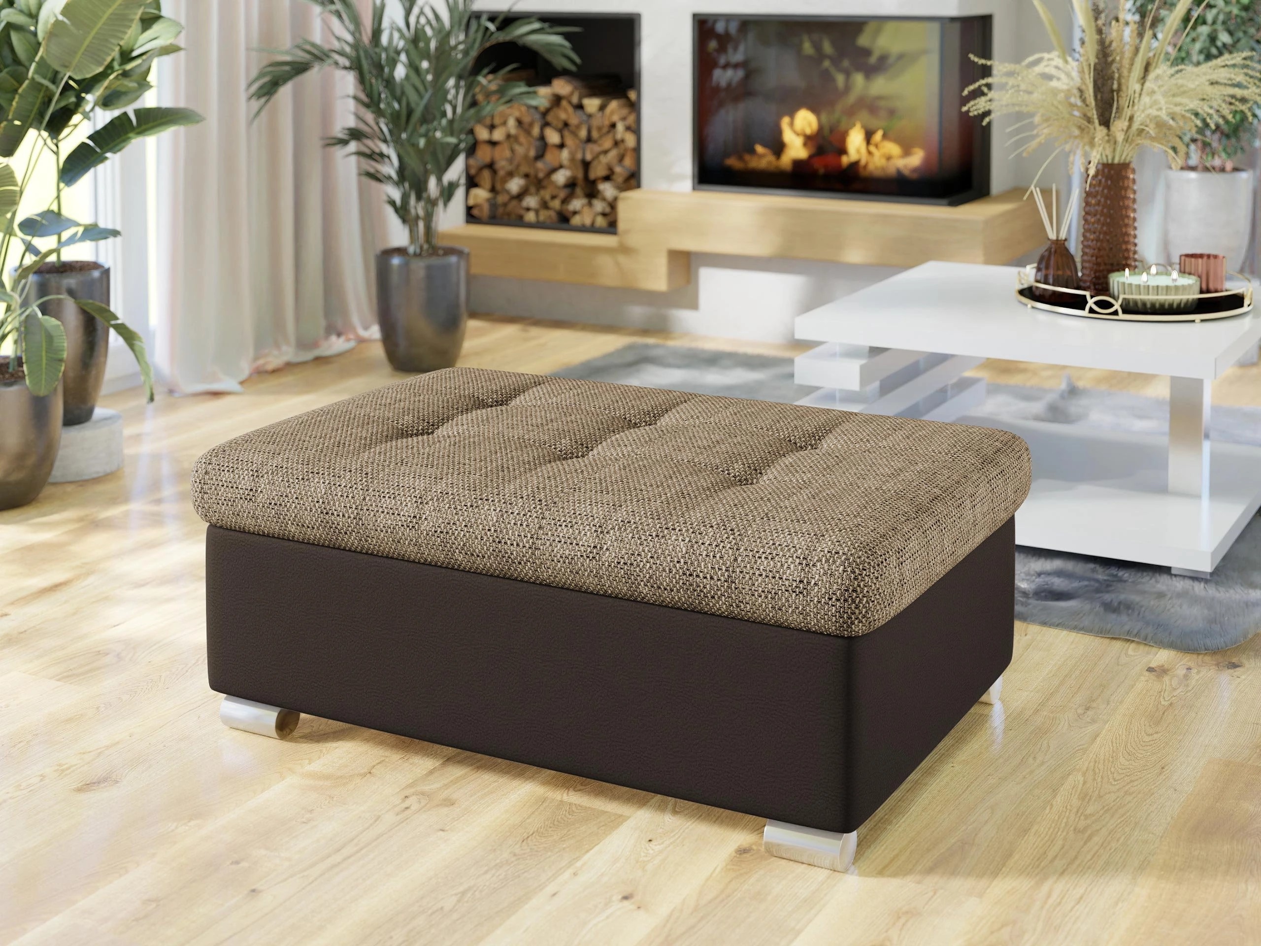 Gestoffeerde bank Comfivo Gemma I (Soft 066 + Lawa 02)