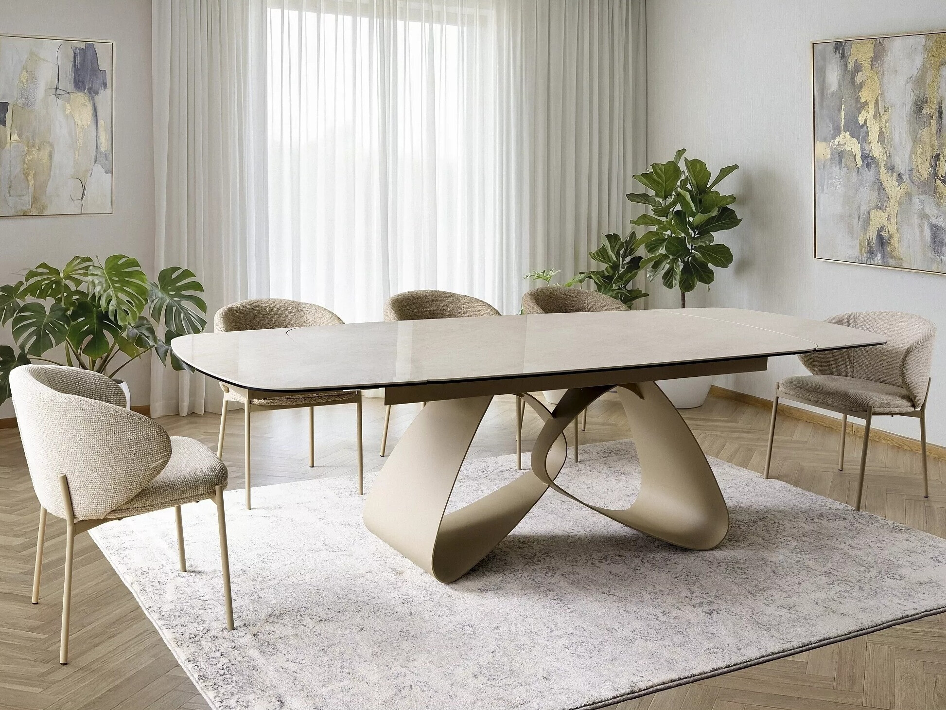 Stoel Detroit 964 (Beige)