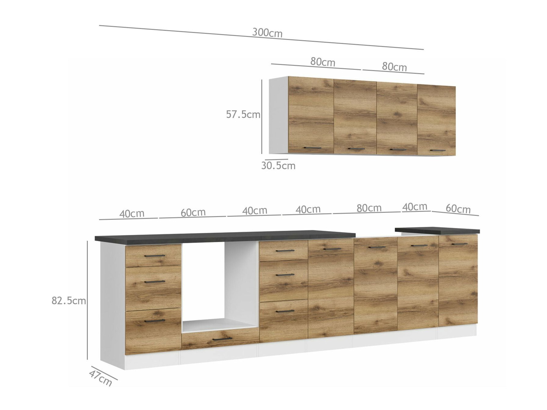 Modulaire keukenset Dela 116