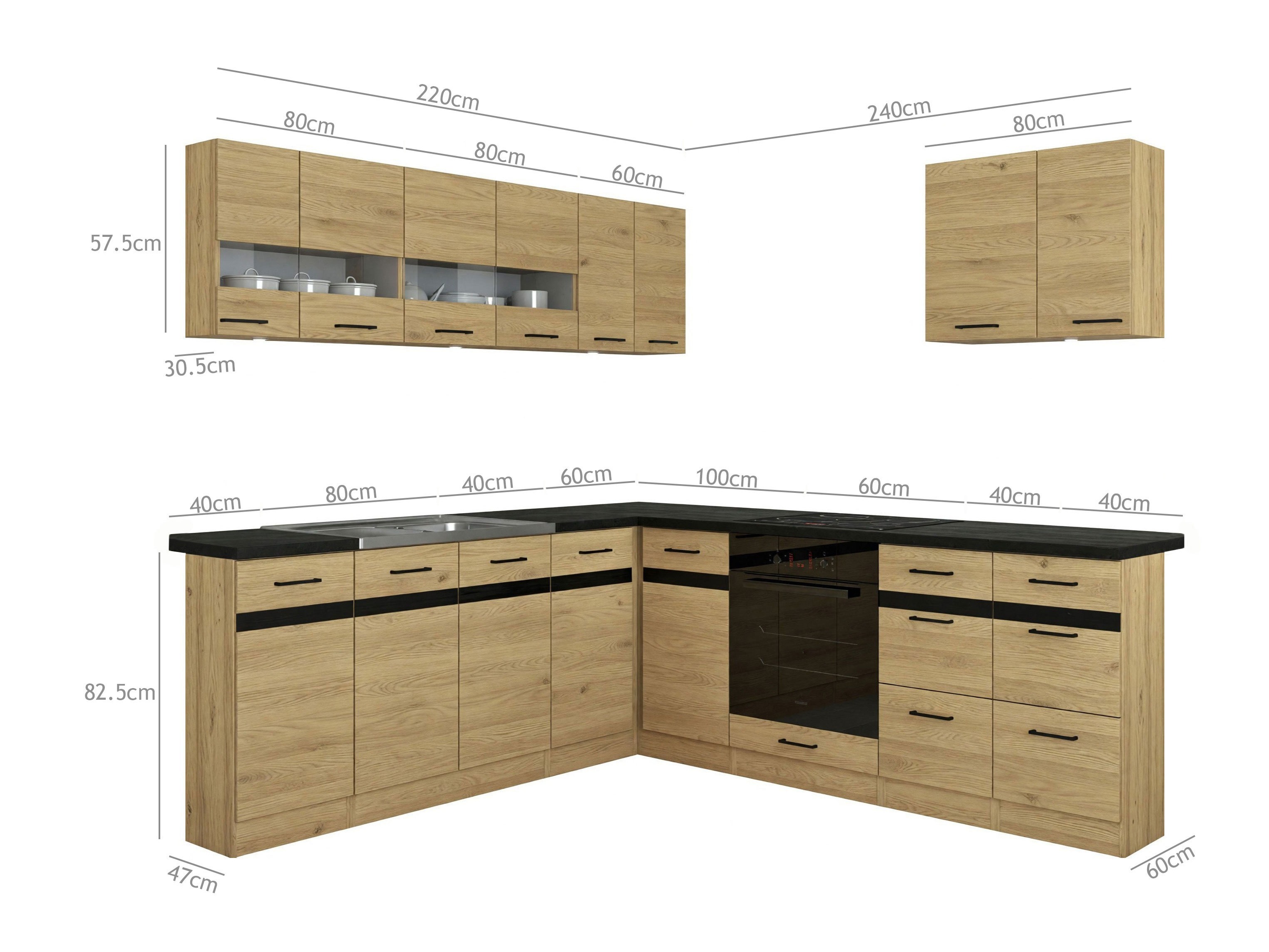 Modulaire keukenset Dela 119