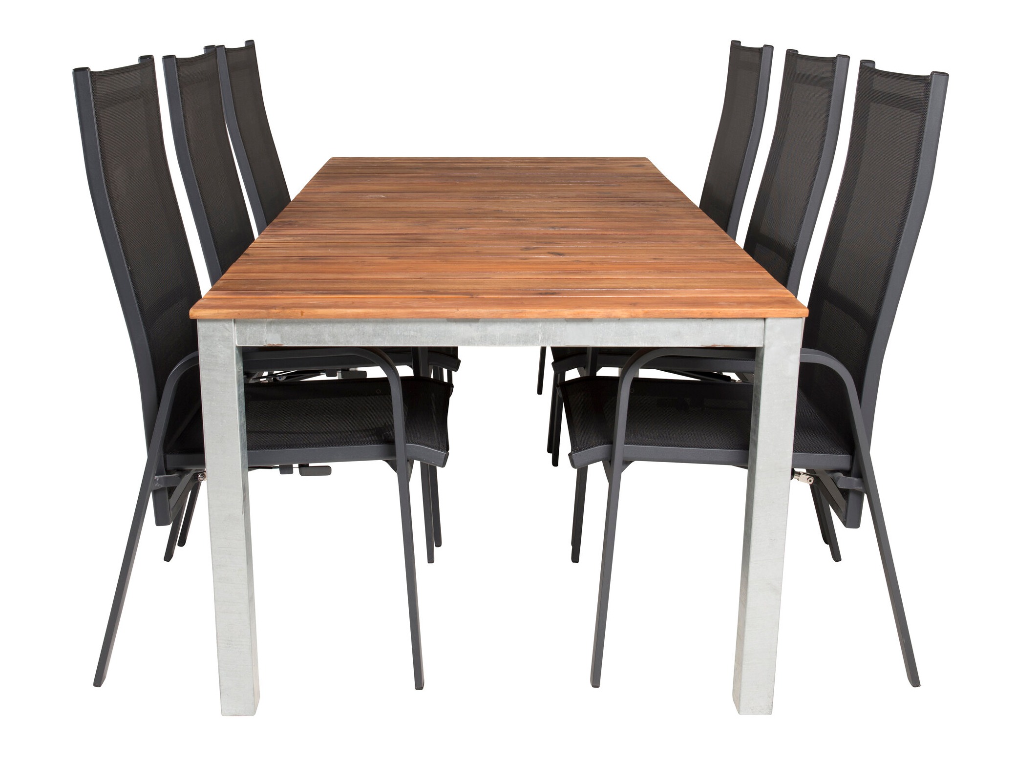 Tafel en stoelen set Dallas 5319