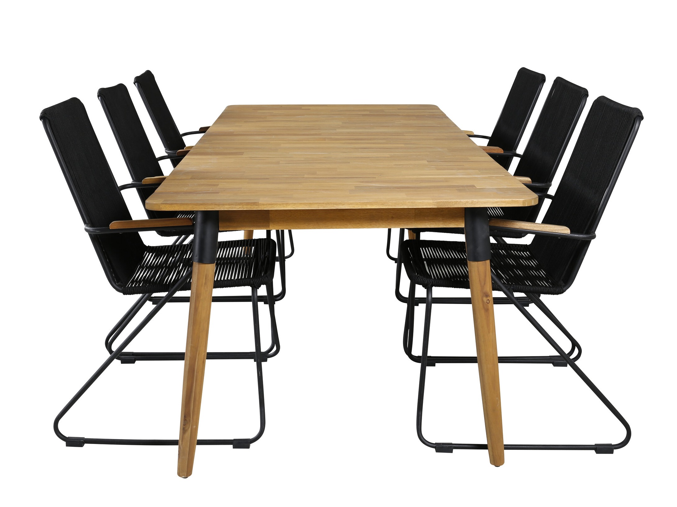 Tafel en stoelen set Dallas 5321