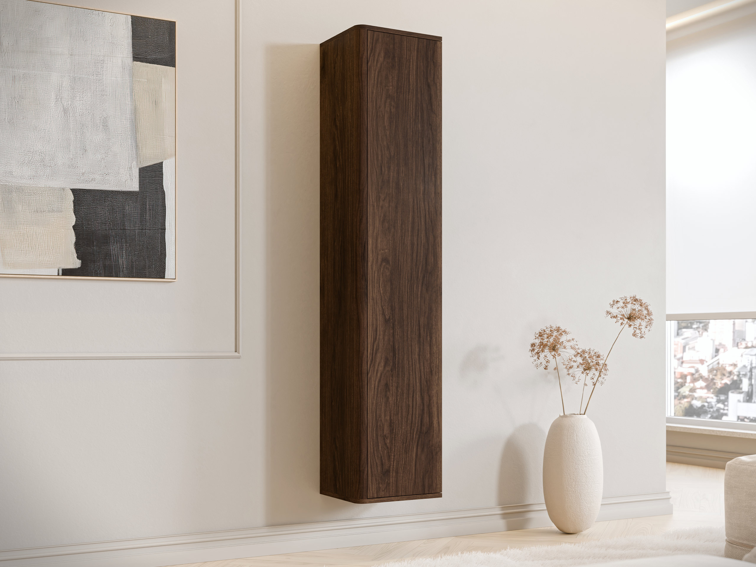 Wandplank Oratio I (Notenhout)