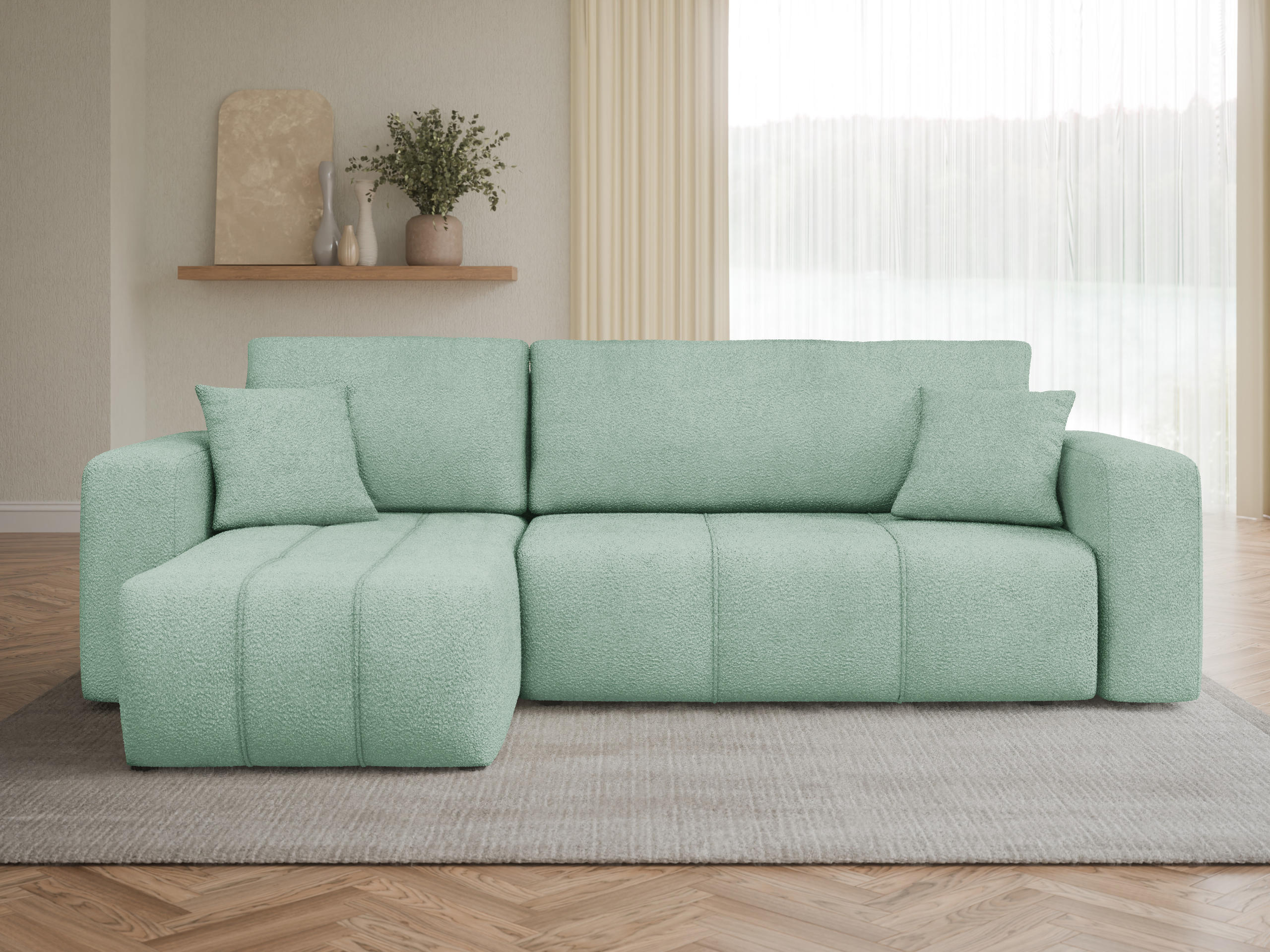 Hoekbank Comfivo Laurus (Coral 55)