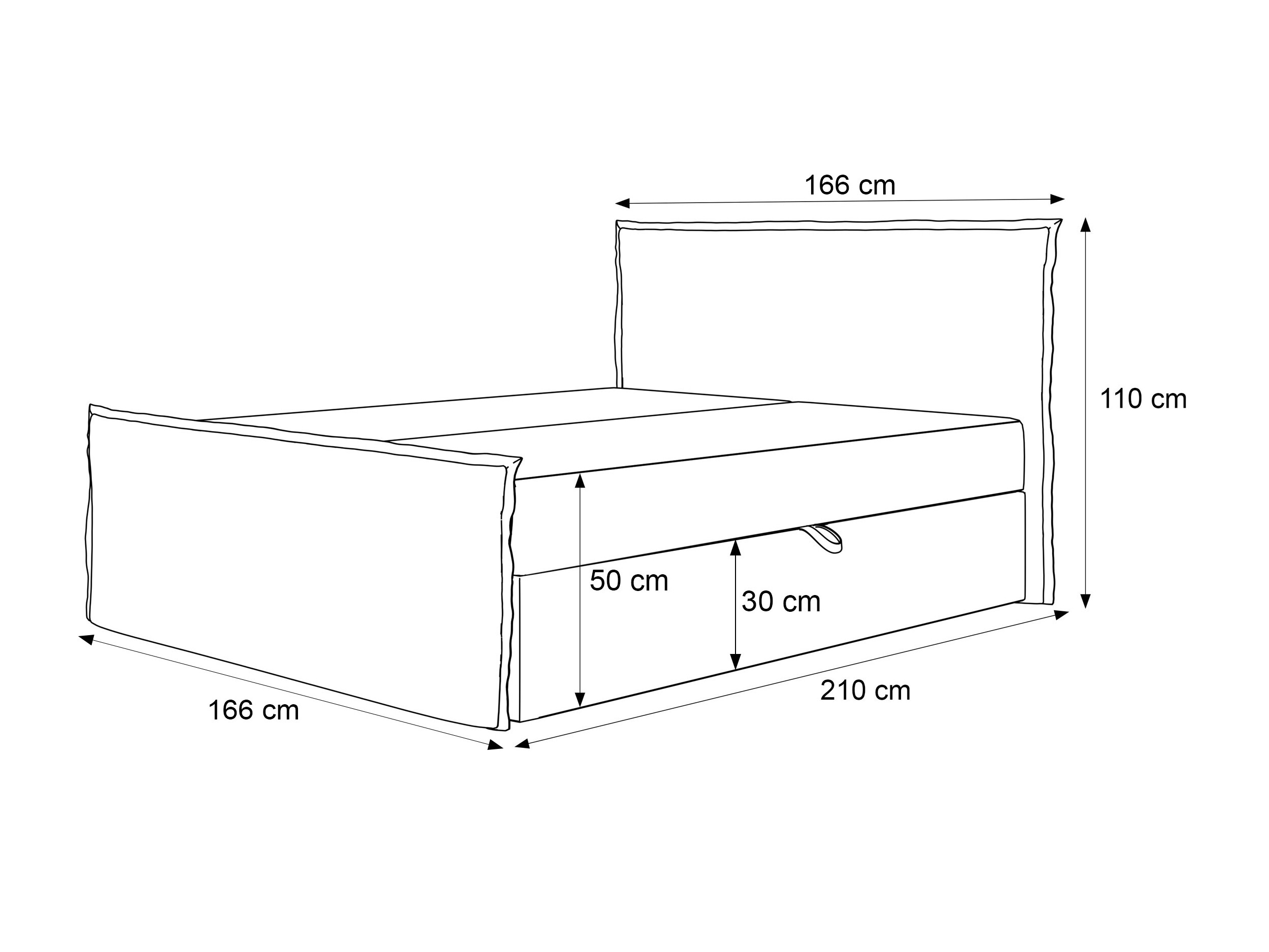 Boxspring Martinez 122 (Coral 10)