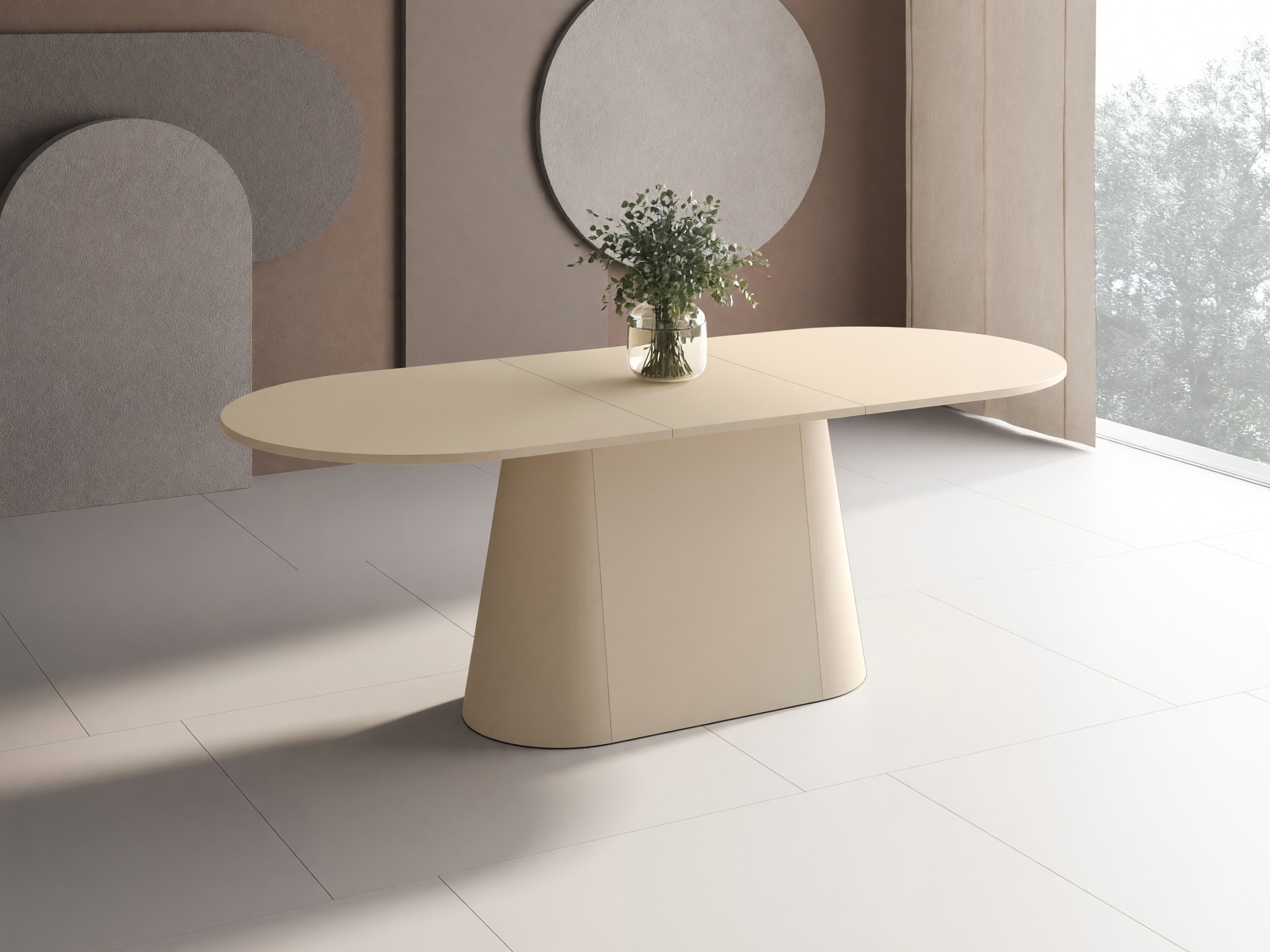 Tafel Hoboken 102 (Cappuccino)
