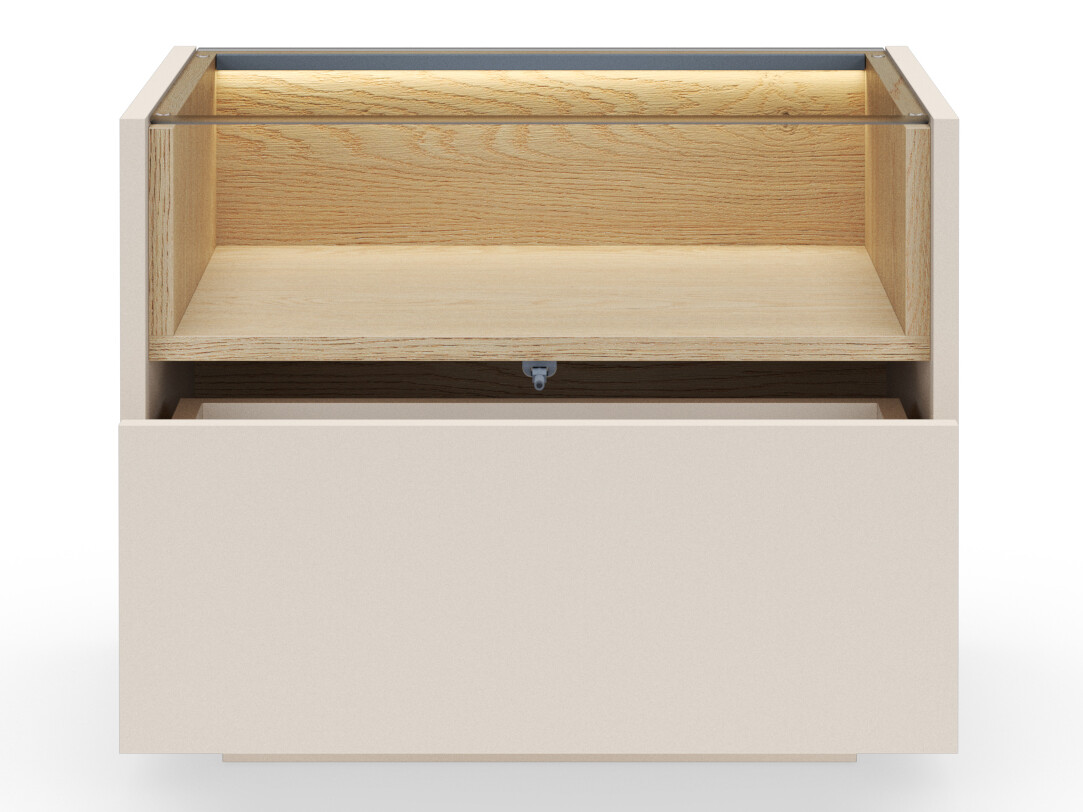 Nachtkastje Salmeli 104 (Beige)
