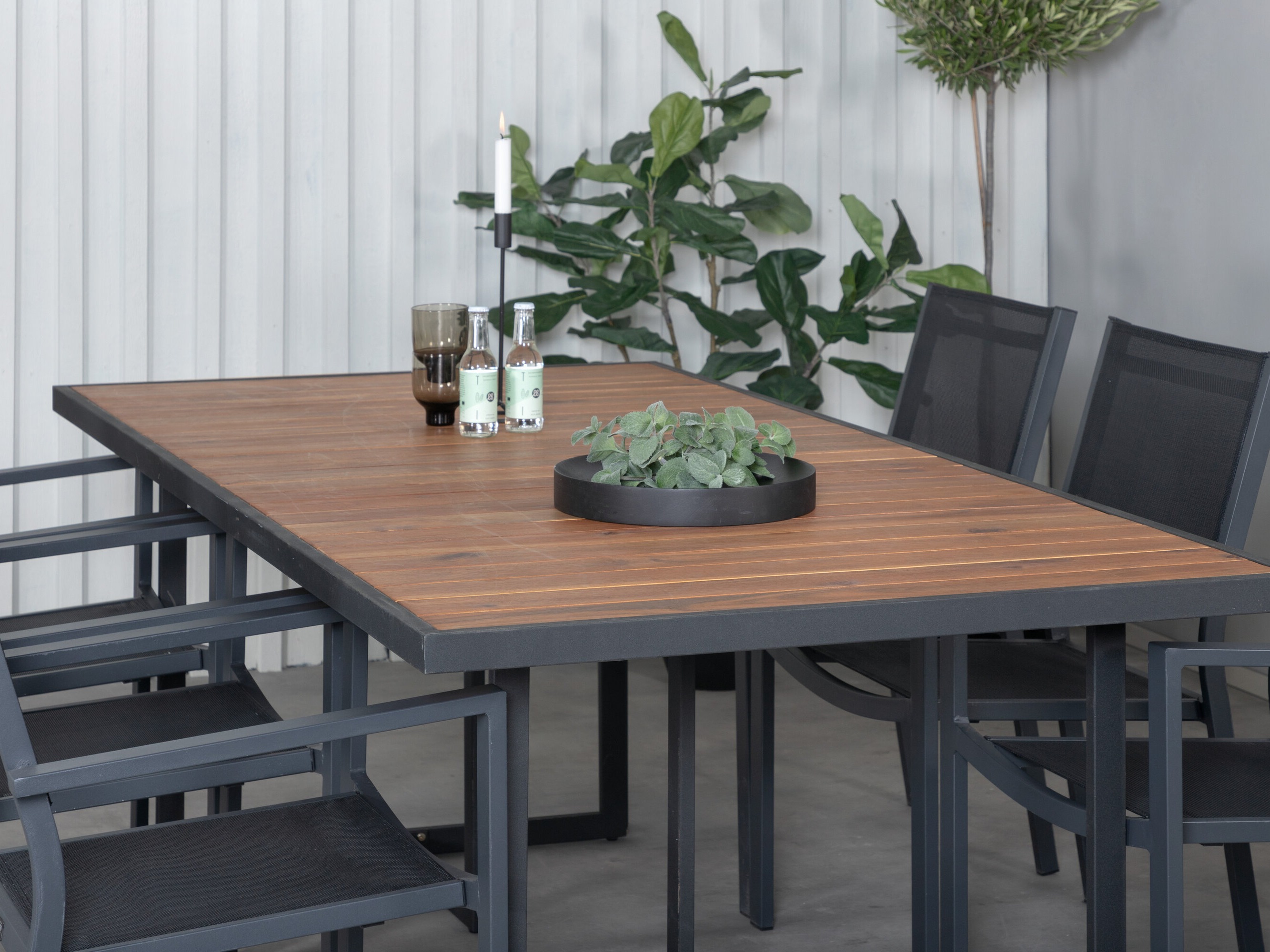 Tafel en stoelen set Dallas 5324