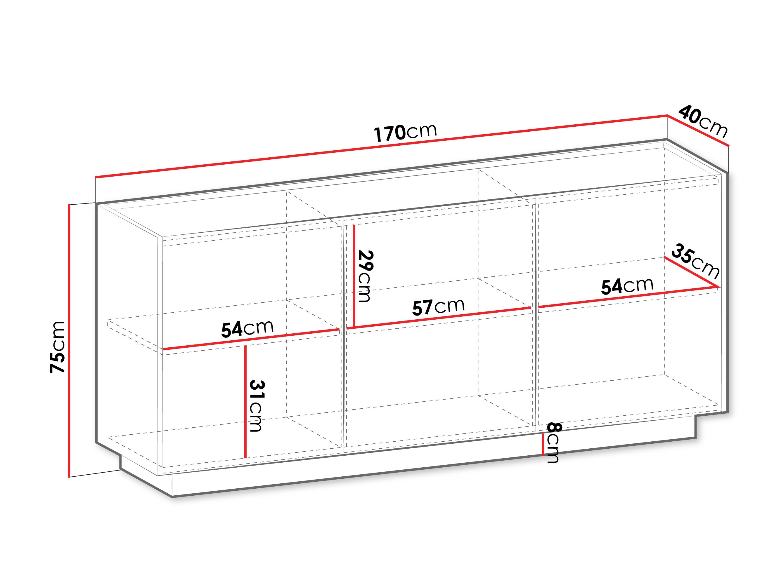 Dressoir Comfivo Pagae