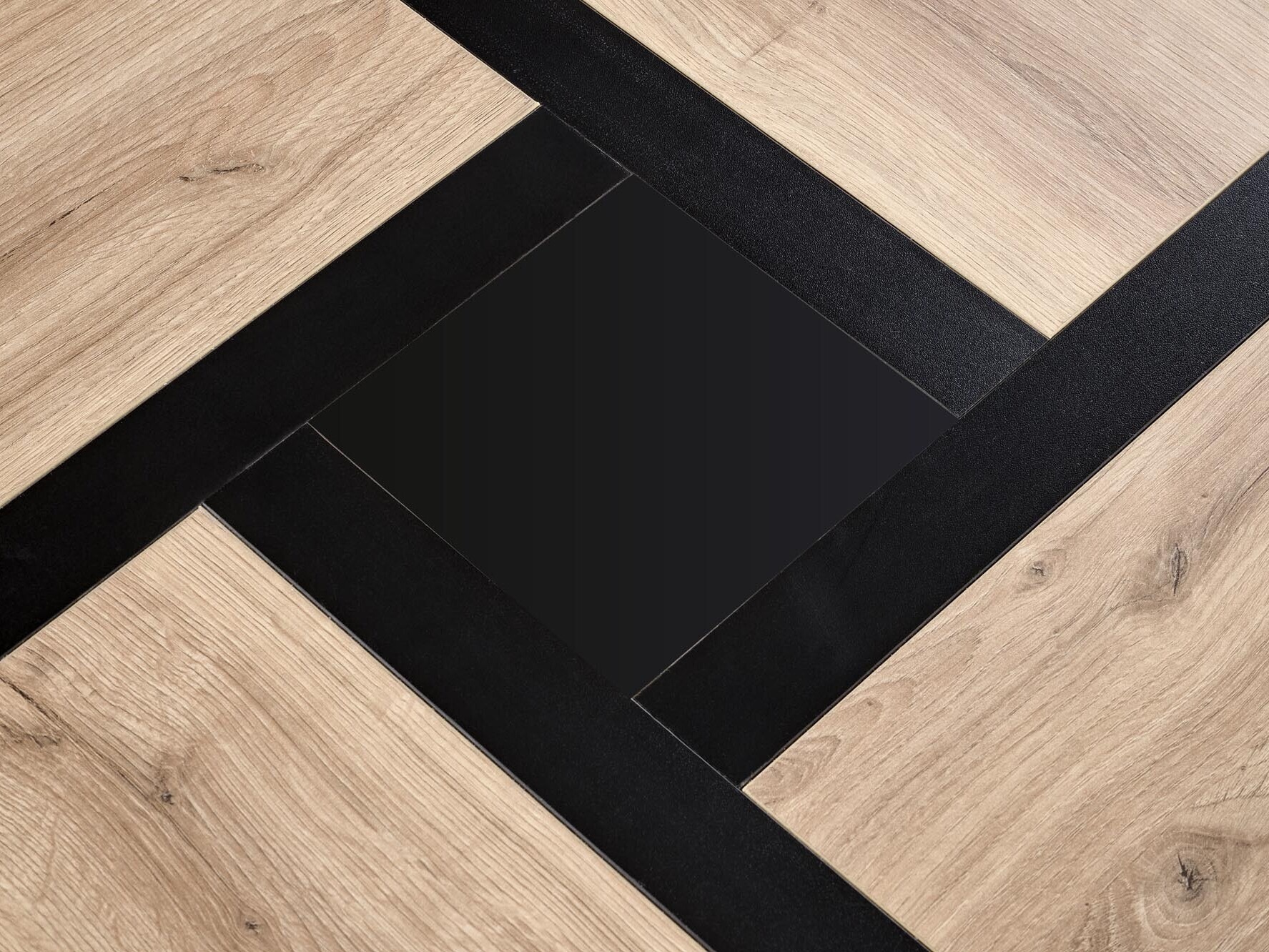 Salontafel Houston 1698 (Craft eiken + Zwart)