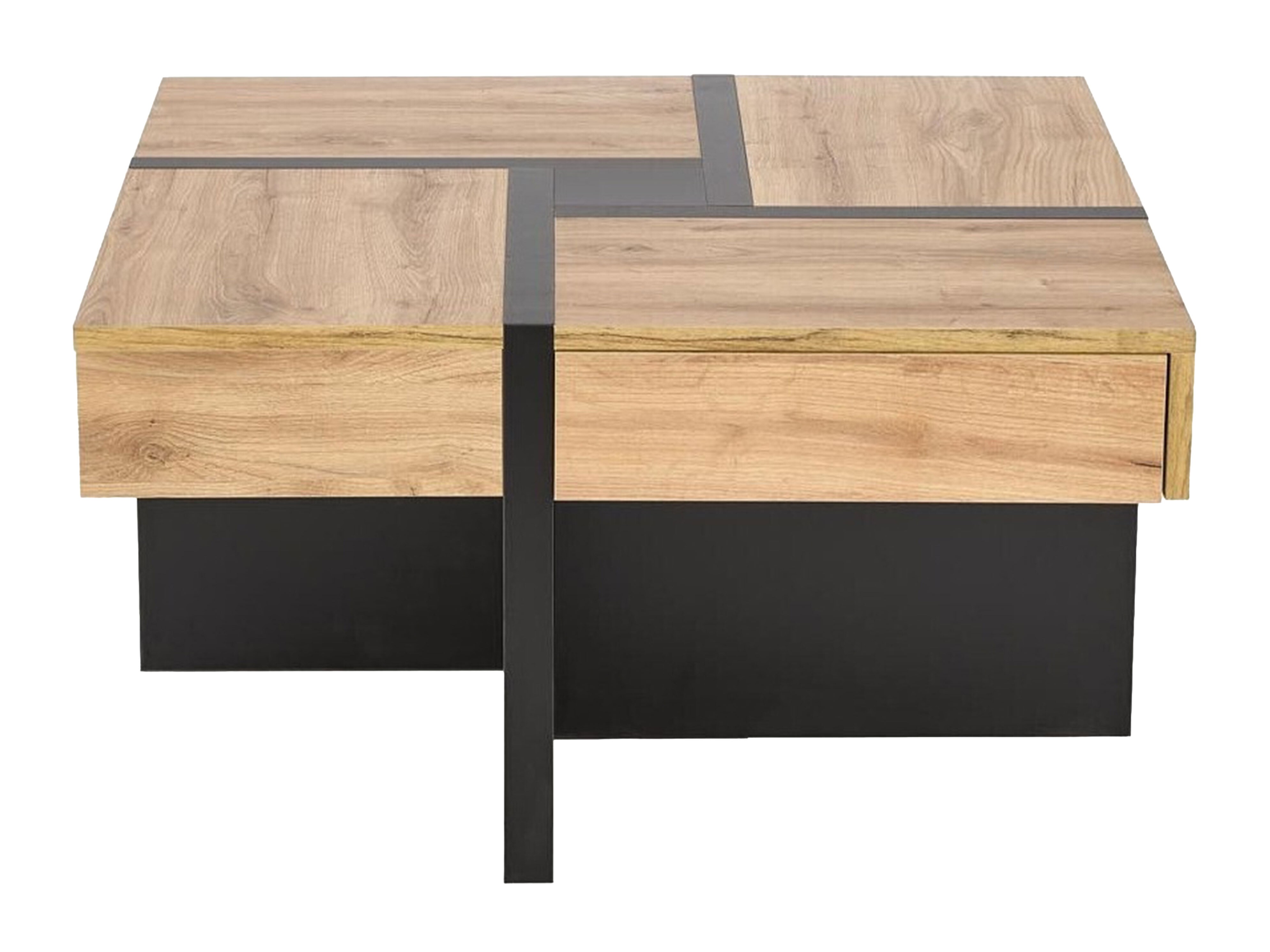 Salontafel Houston 1698 (Craft eiken + Zwart)